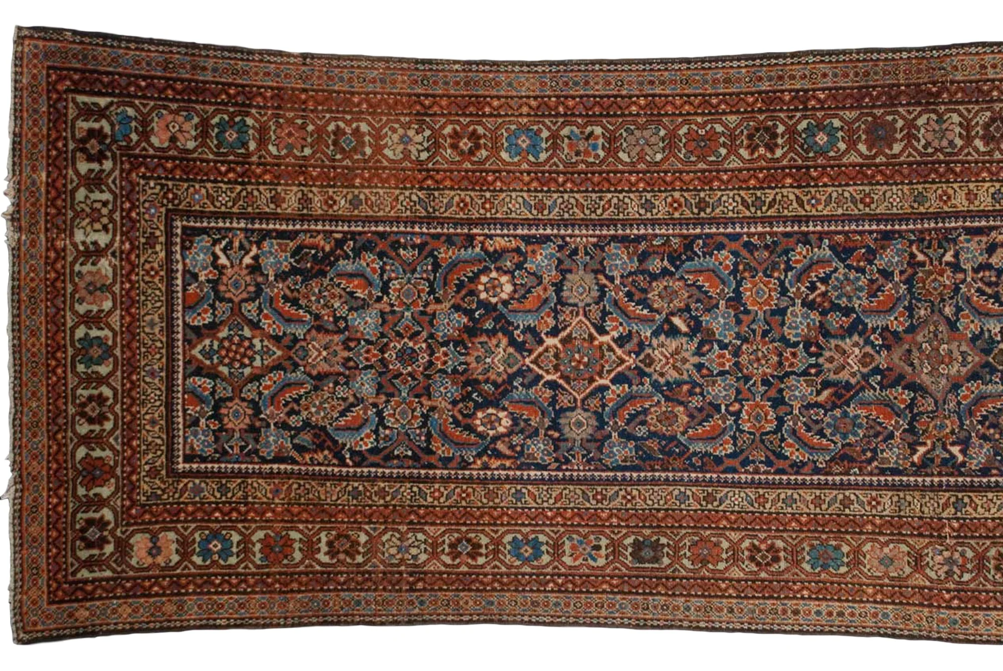 3.5x16.5 Antique Fereghan Rug Runner - Image 2