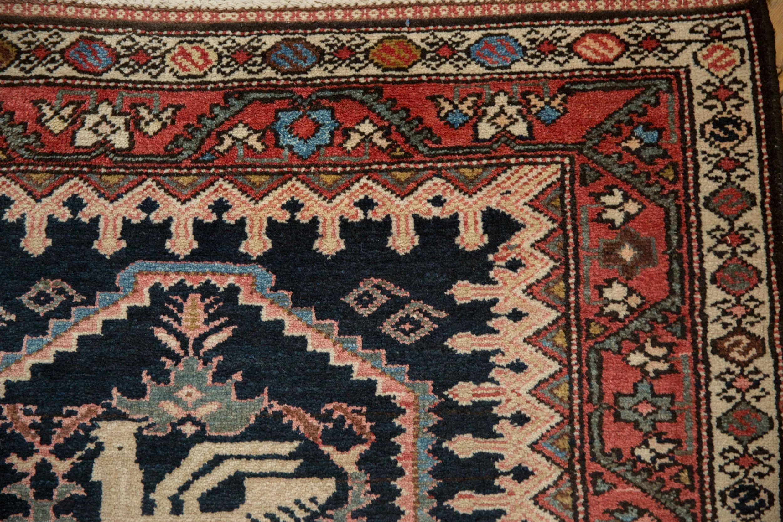 3.5x16 Antique Malayer Rug Runner - Image 3