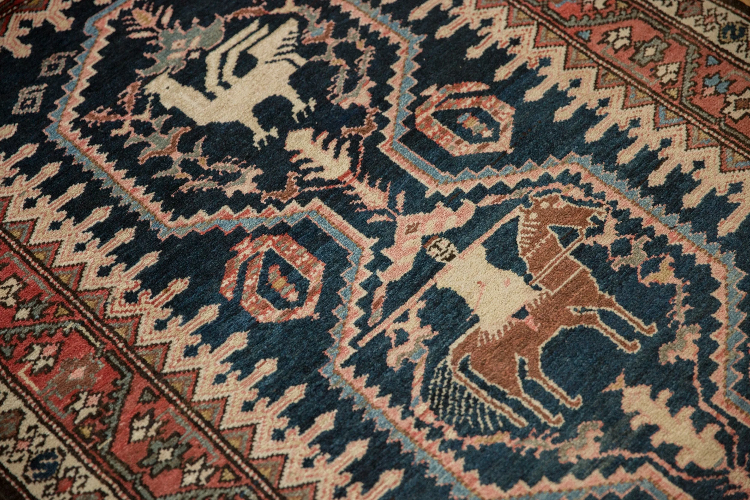3.5x16 Antique Malayer Rug Runner - Image 6