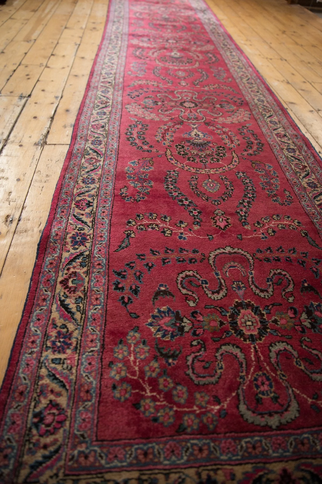 3.5x16 Vintage Meshed Rug Runner - Image 10