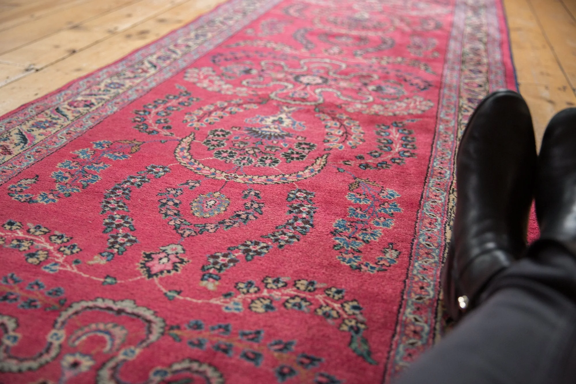 3.5x16 Vintage Meshed Rug Runner - Image 3