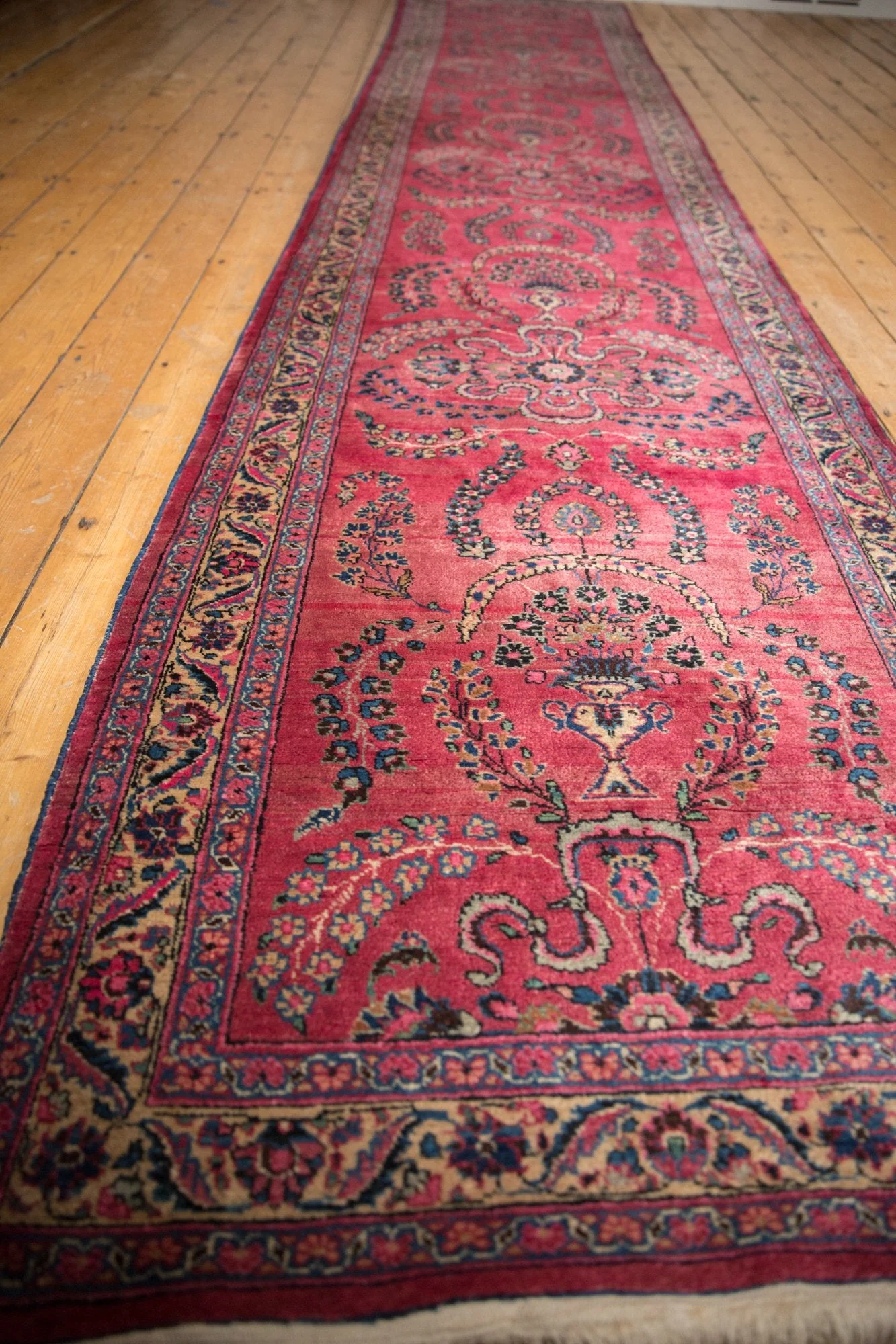 3.5x16 Vintage Meshed Rug Runner - Image 6