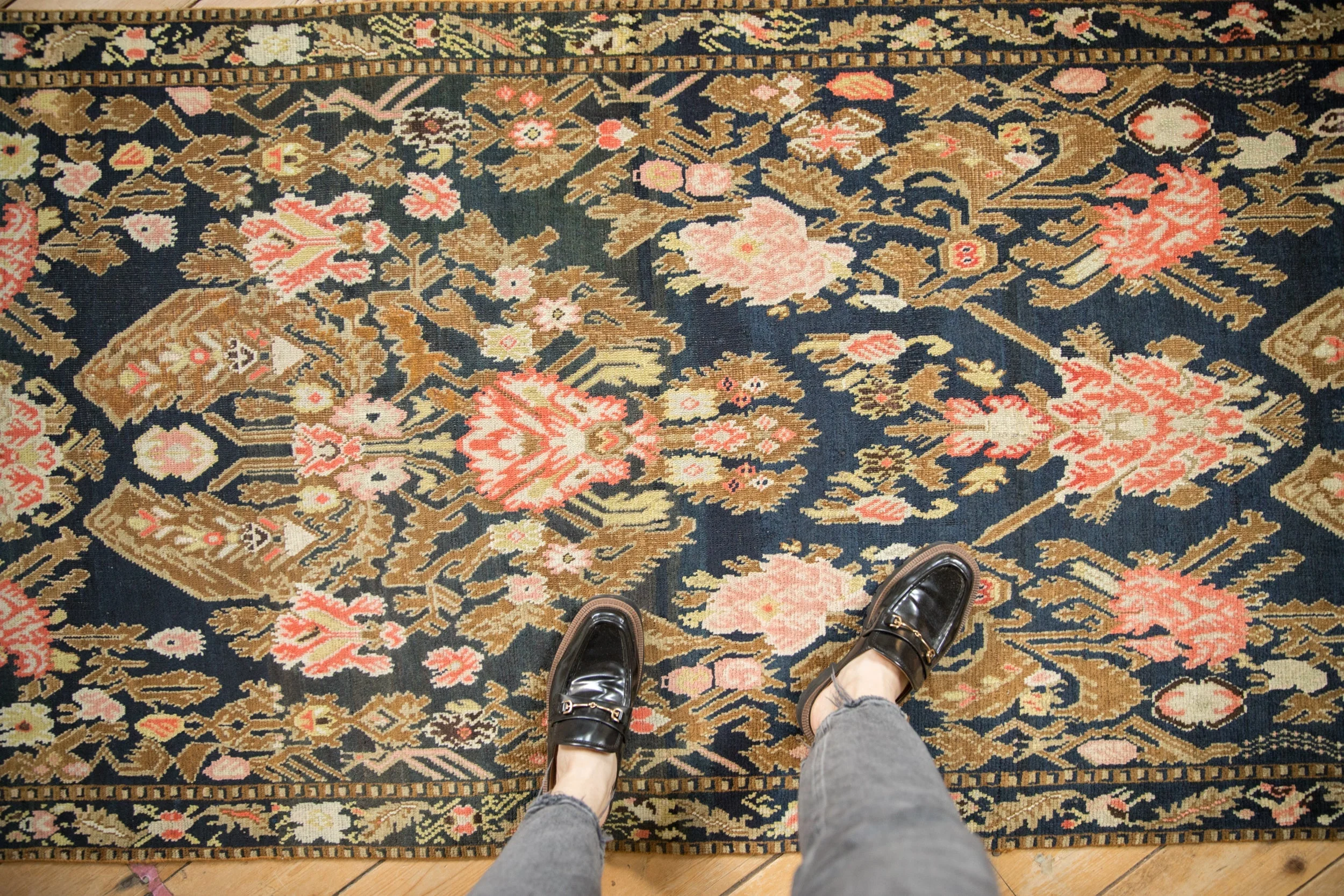 3.5x17 Antique Karabagh Rug Runner - Image 2