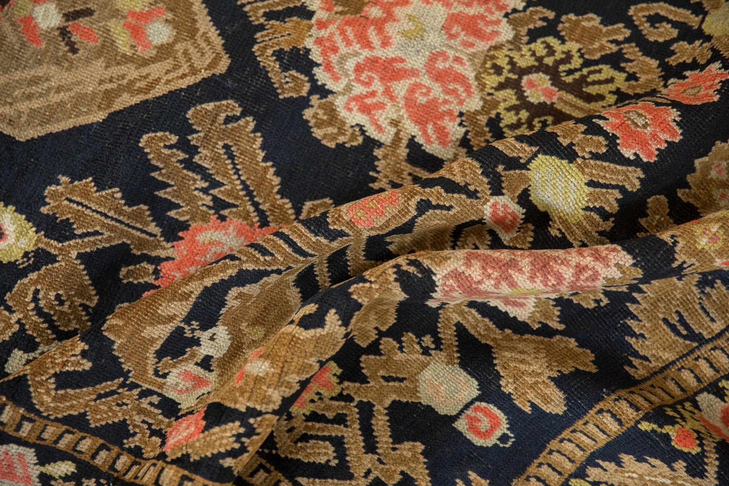 3.5x17 Antique Karabagh Rug Runner - Image 8