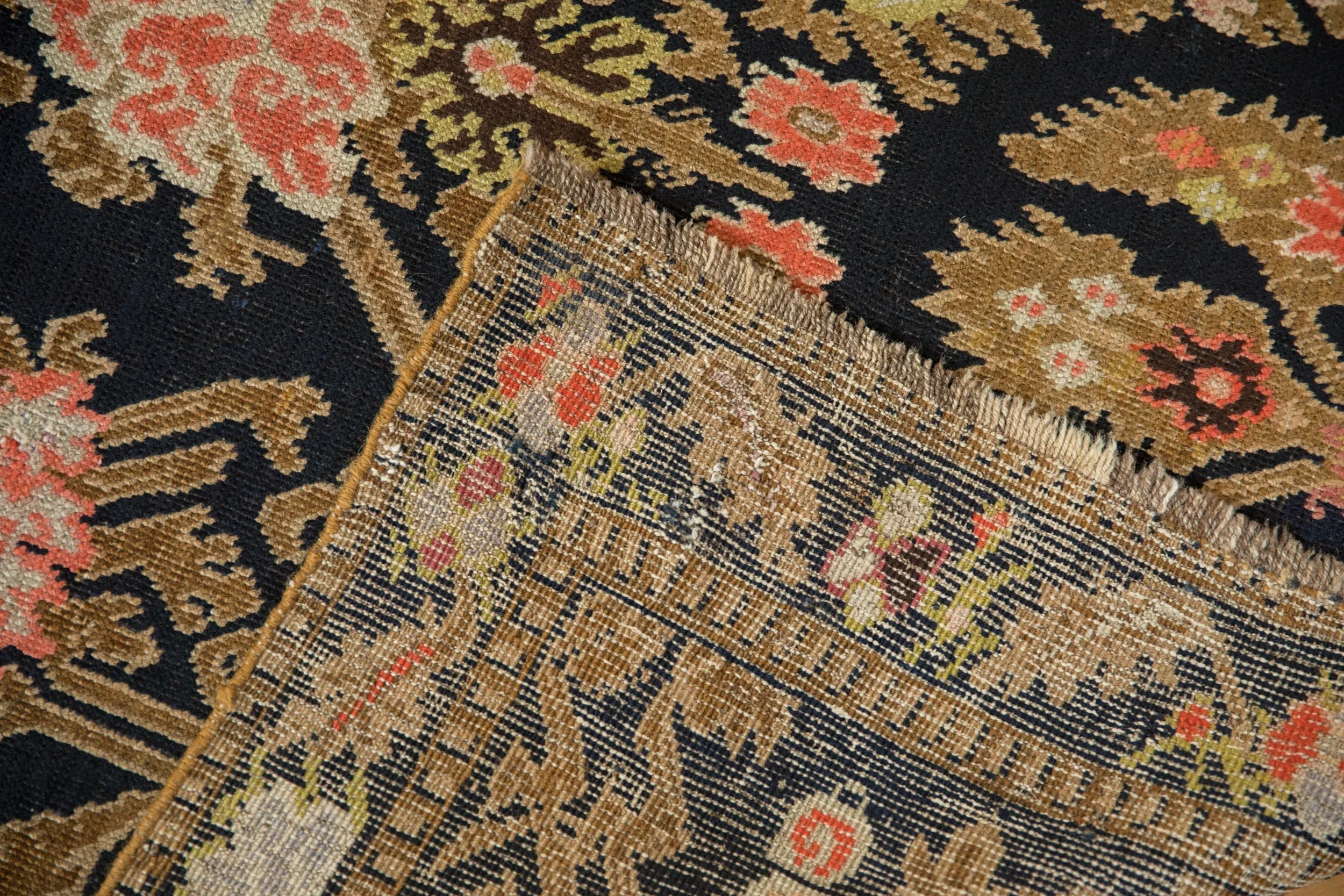 3.5x17 Antique Karabagh Rug Runner - Image 9