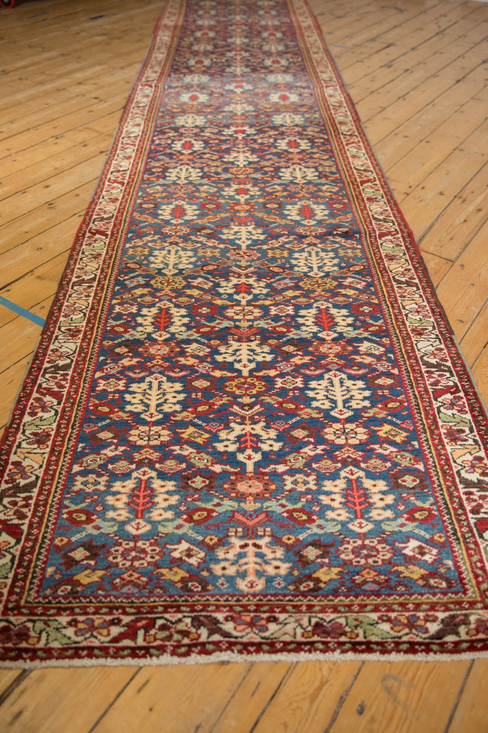 3.5x17 Vintage Malayer Rug Runner - Image 3