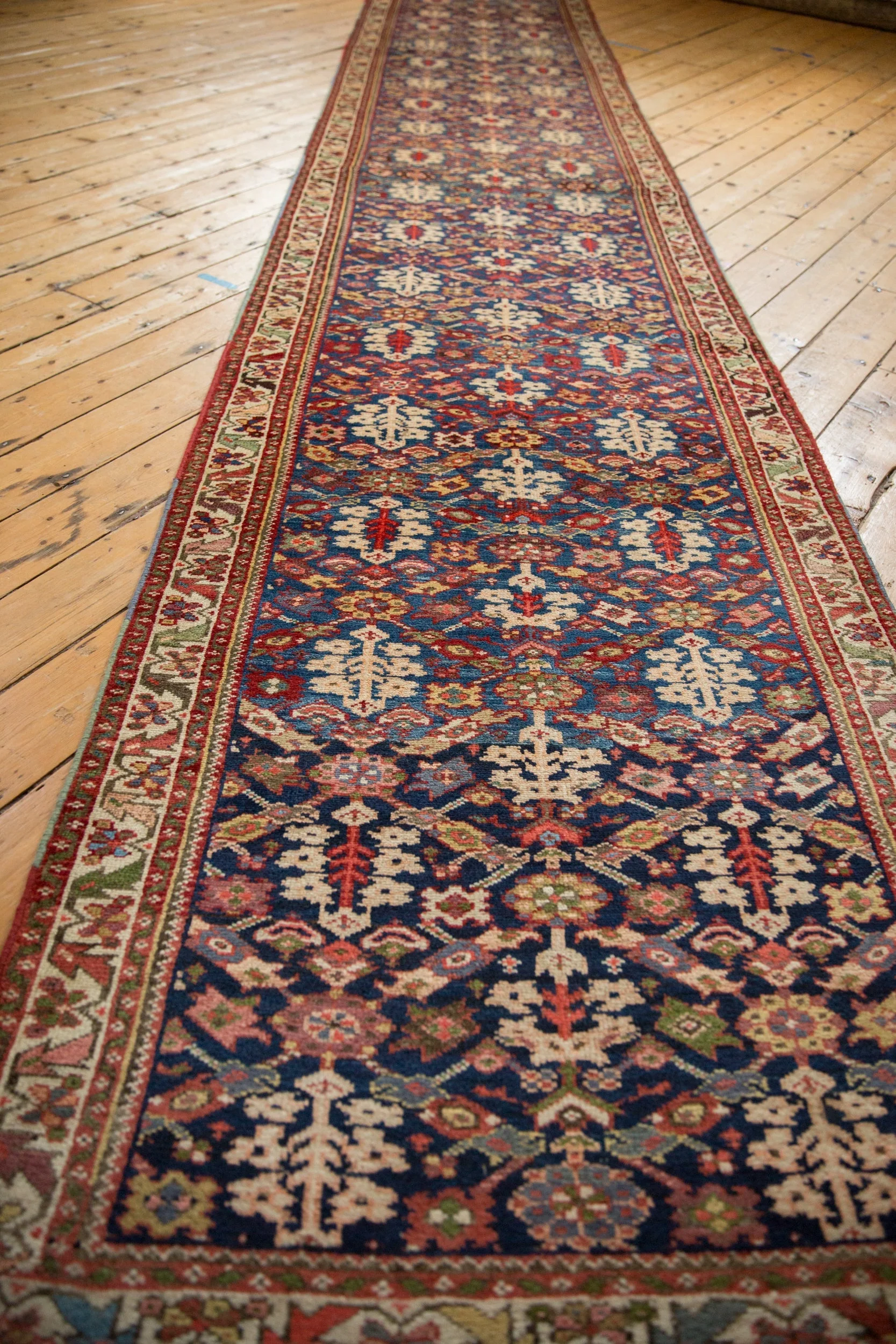 3.5x17 Vintage Malayer Rug Runner - Image 6
