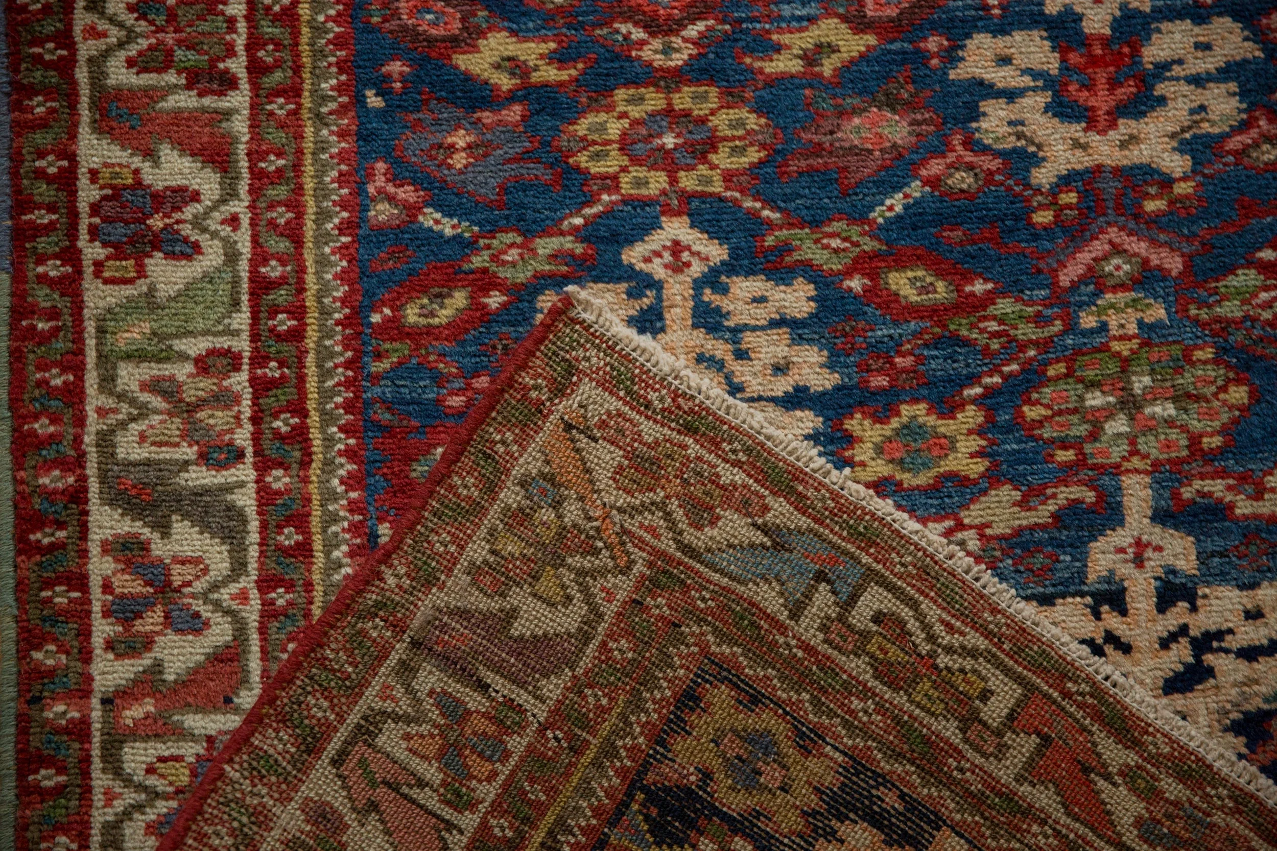3.5x17 Vintage Malayer Rug Runner - Image 9