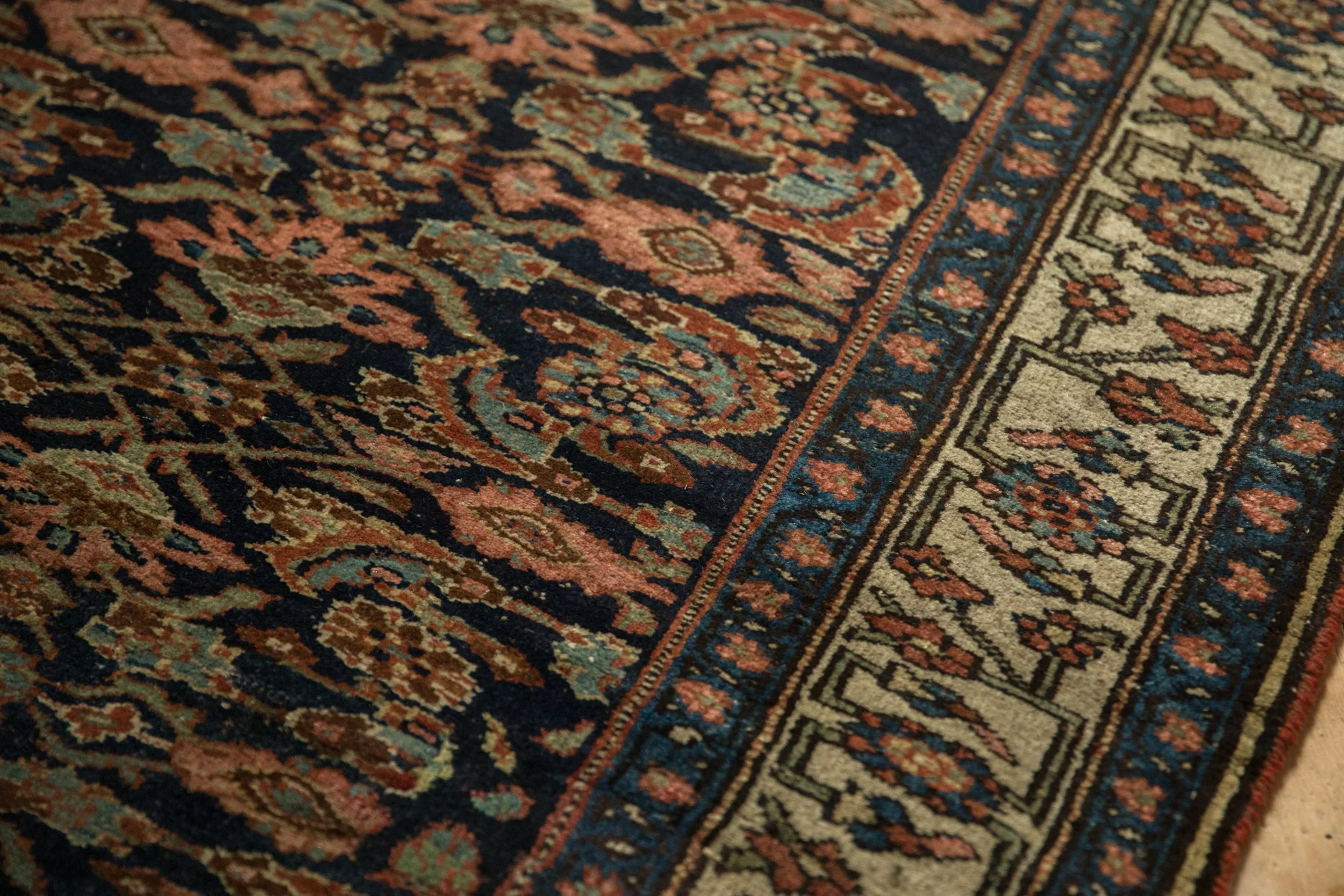 3.5x18 Antique Bijar Rug Runner - Image 12