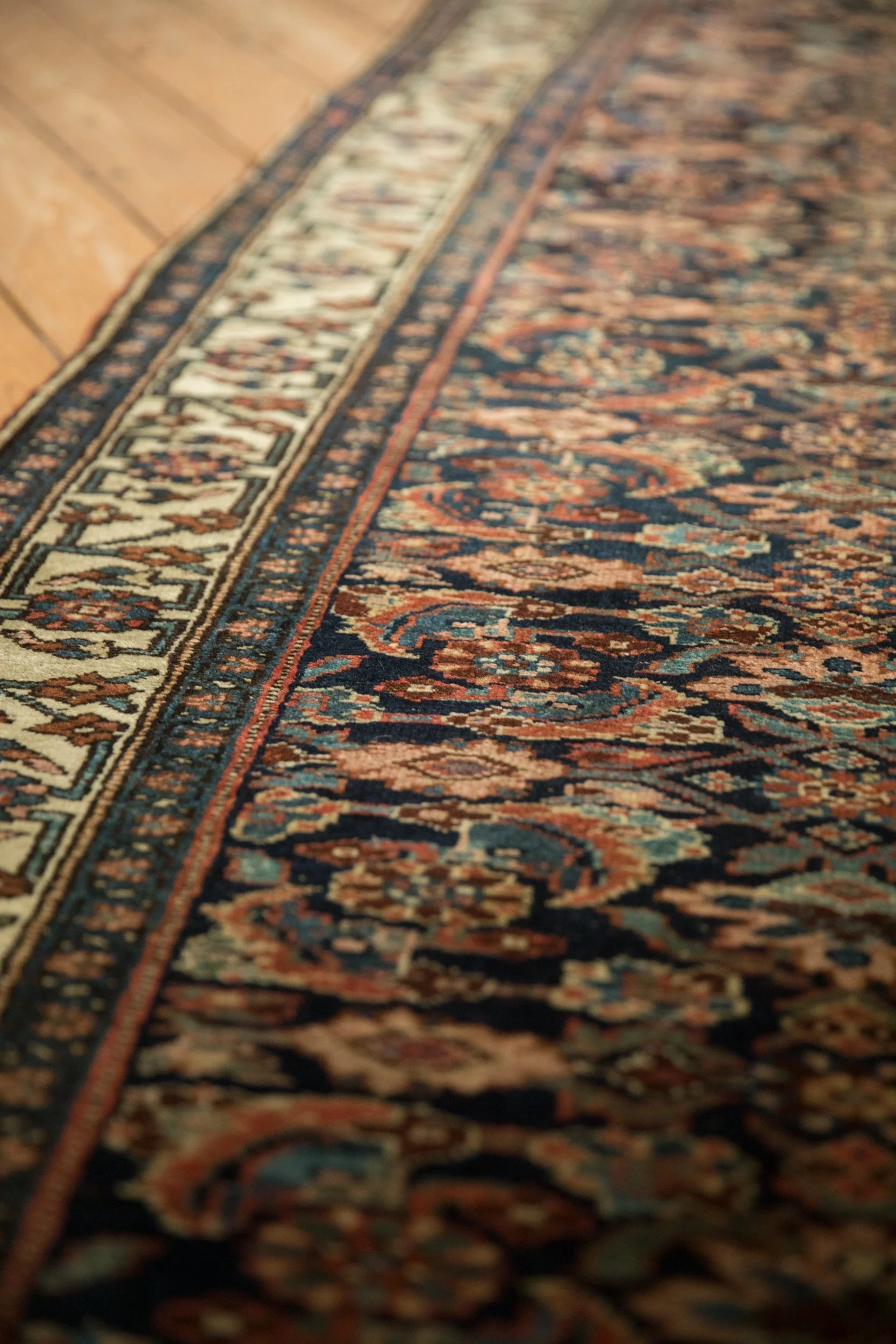3.5x18 Antique Bijar Rug Runner - Image 5