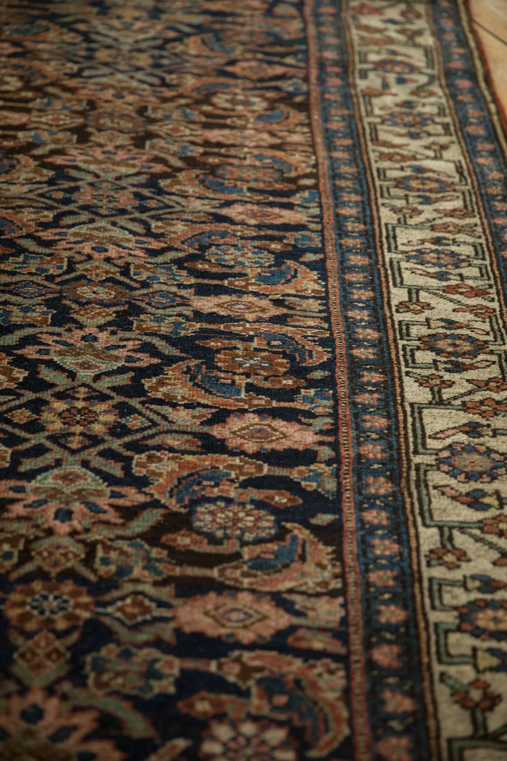 3.5x18 Antique Bijar Rug Runner - Image 8
