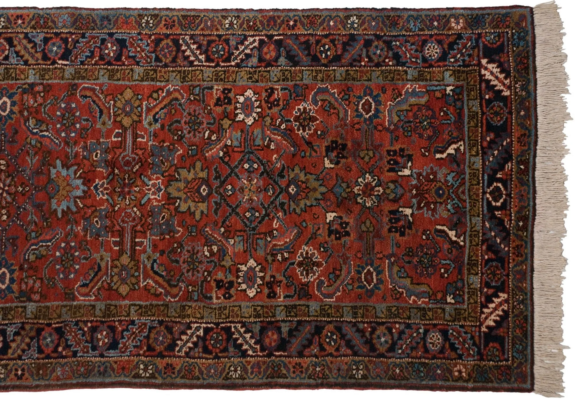 3.5x18 Vintage Mehrivan Rug Runner - Image 5