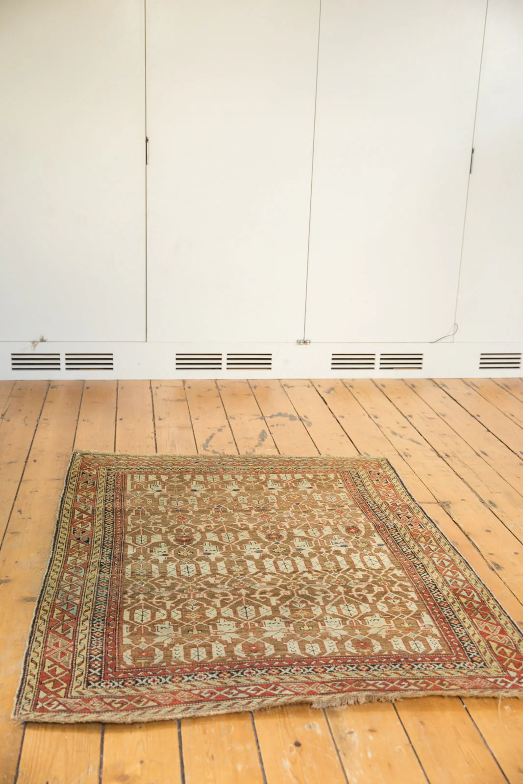 3.5x4.5 Antique Caucasian Rug - Image 11