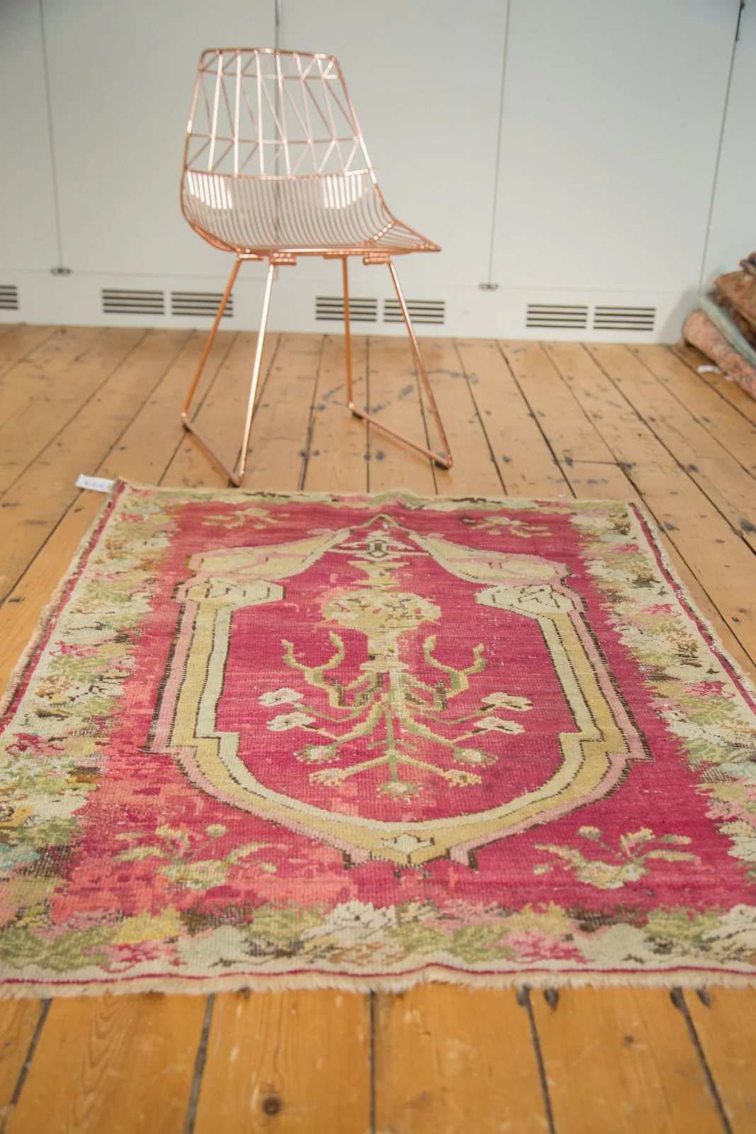 3.5x4.5 Antique Karabagh Square Rug - Image 3