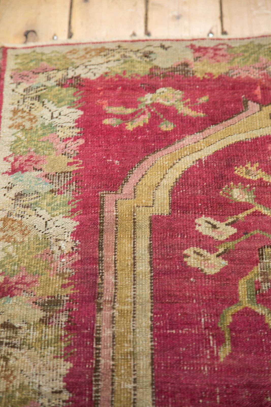 3.5x4.5 Antique Karabagh Square Rug - Image 9