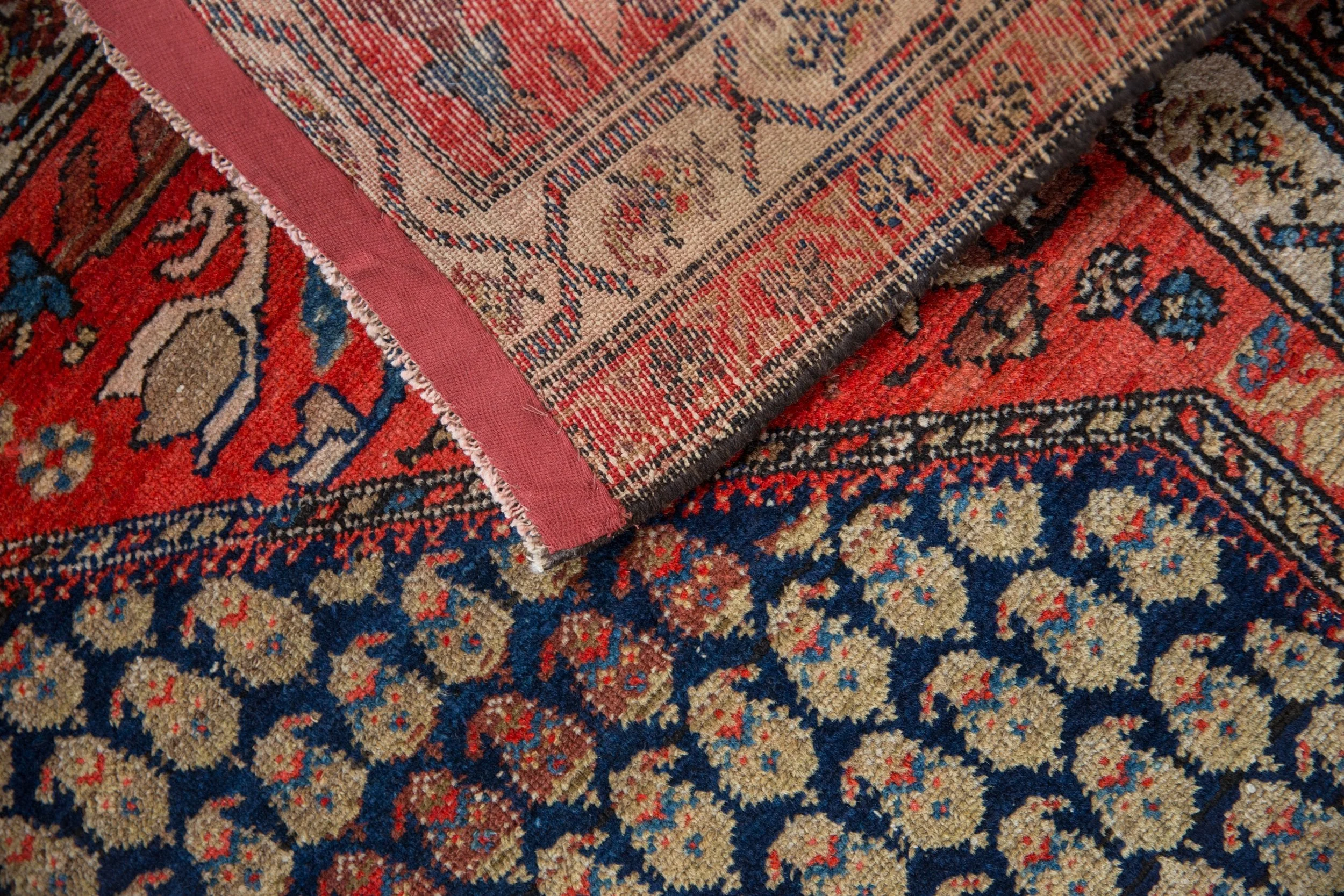 3.5x4.5 Vintage Malayer Square Rug - Image 8