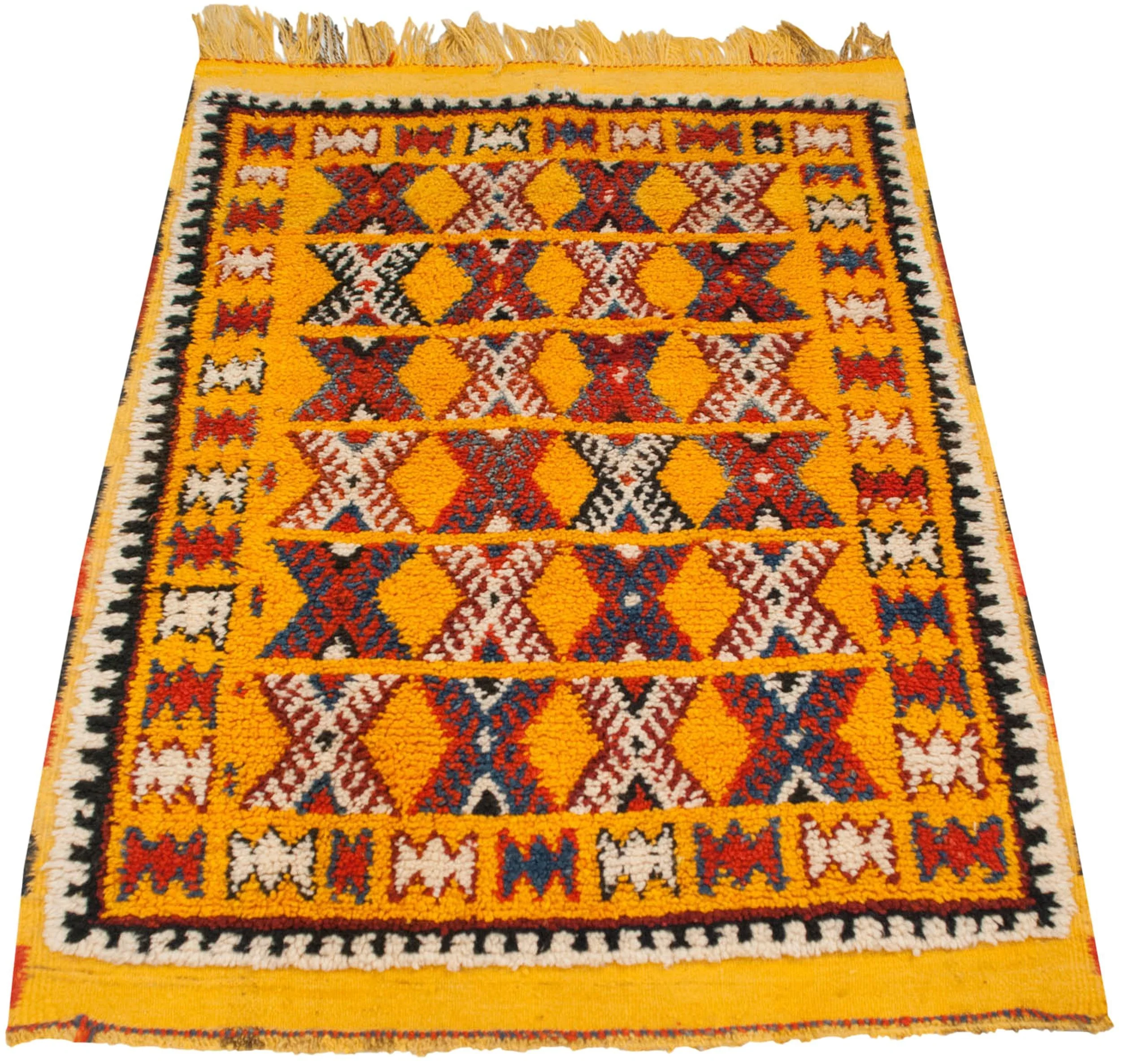 3.5x4.5 Vintage Murat Square Rug - Image 2