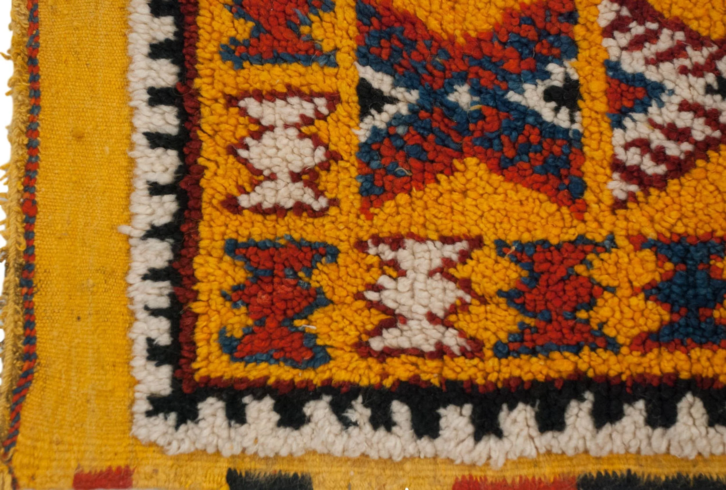 3.5x4.5 Vintage Murat Square Rug - Image 3