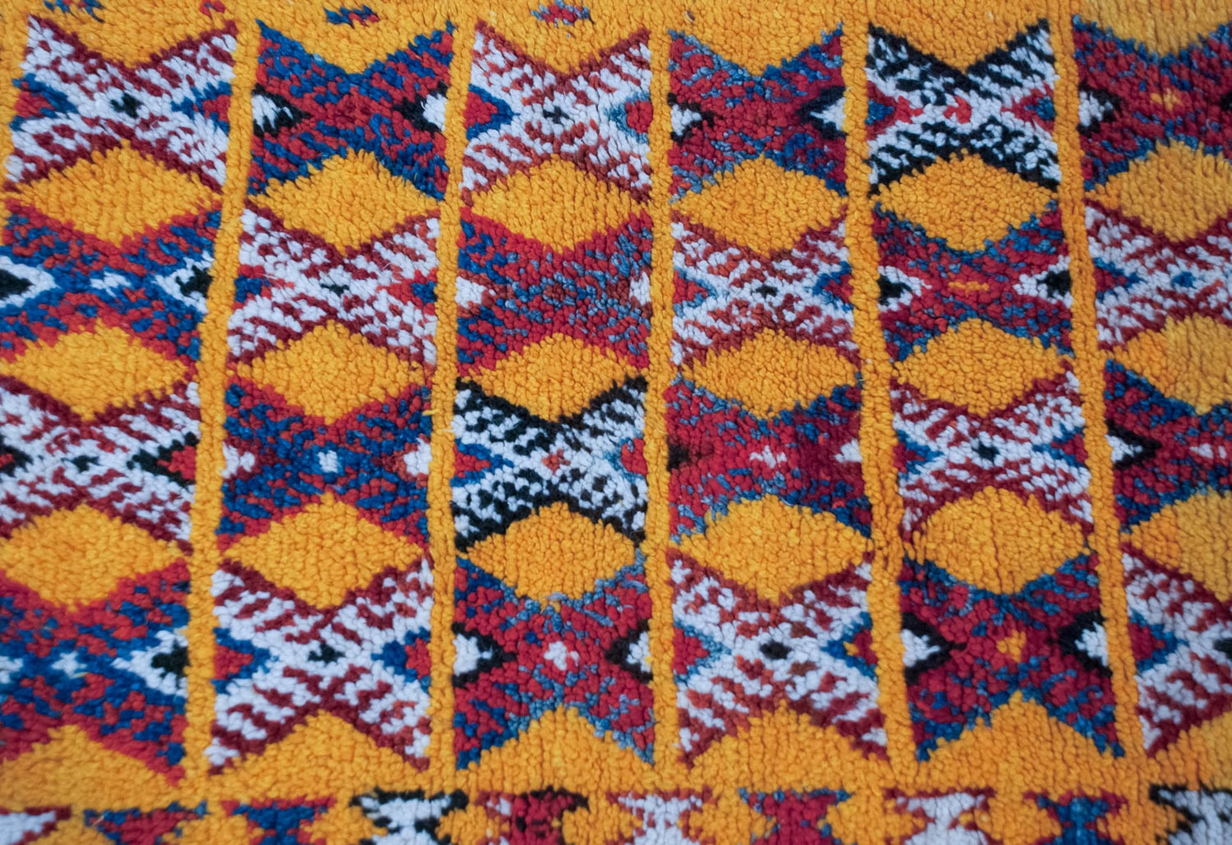 3.5x4.5 Vintage Murat Square Rug - Image 4