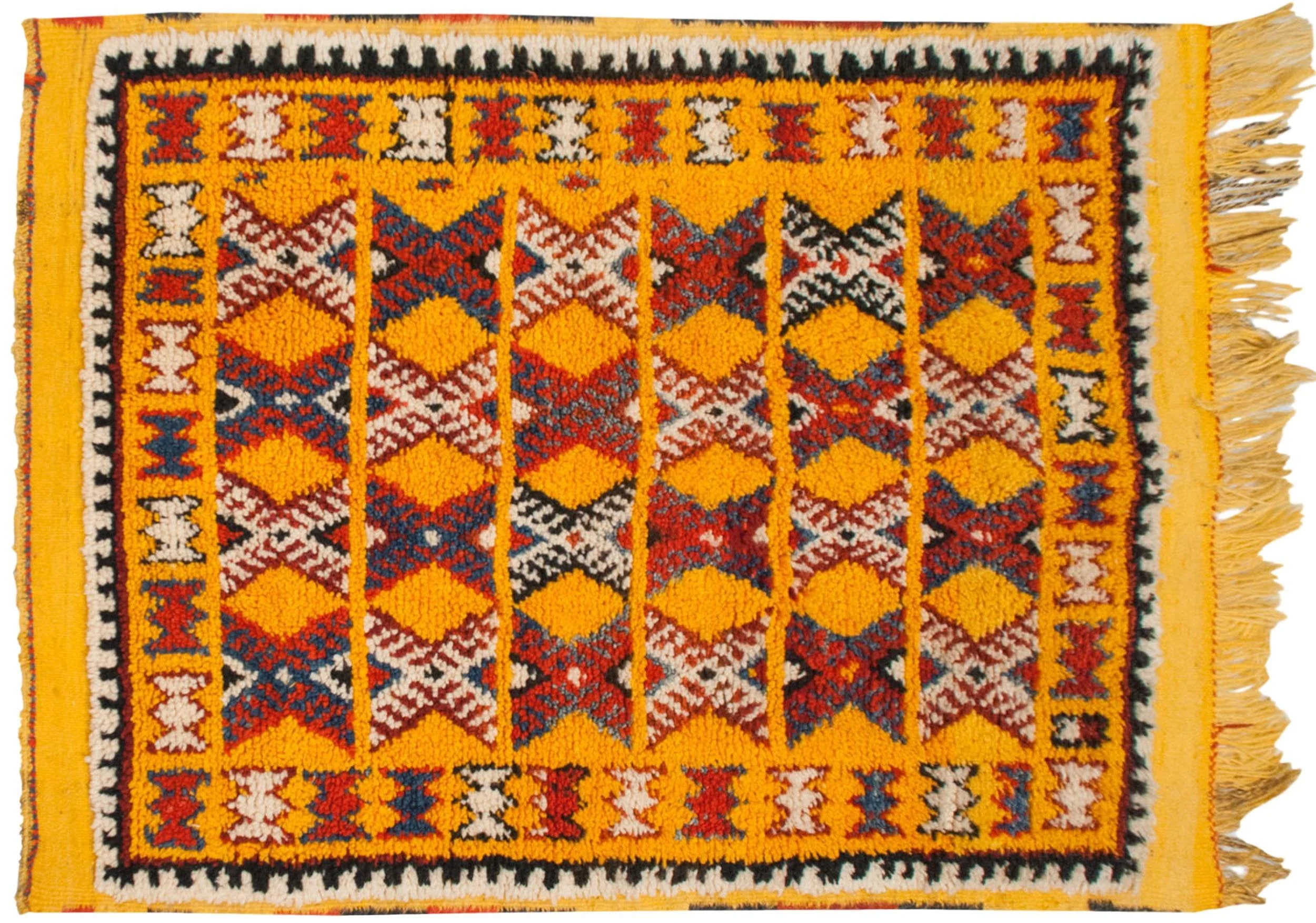 3.5x4.5 Vintage Murat Square Rug - Image 6