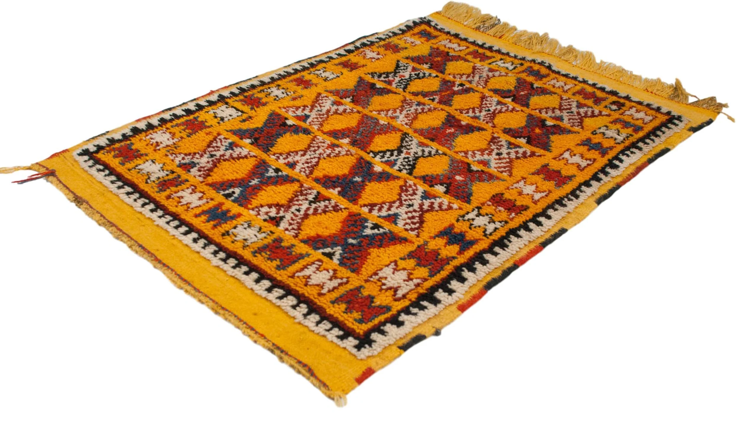 3.5x4.5 Vintage Murat Square Rug - Image 8