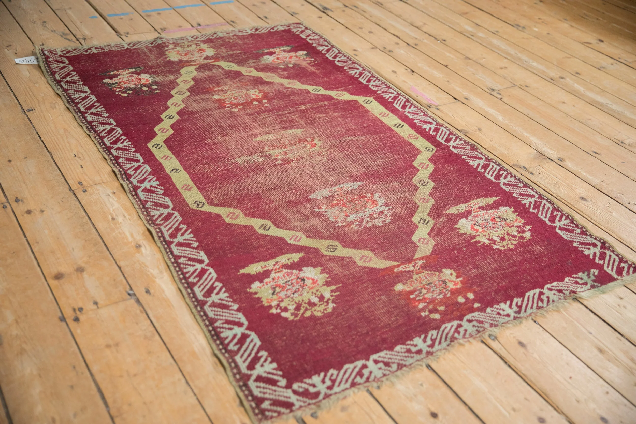 3.5x5.5 Antique Anatolian Rug - Image 4