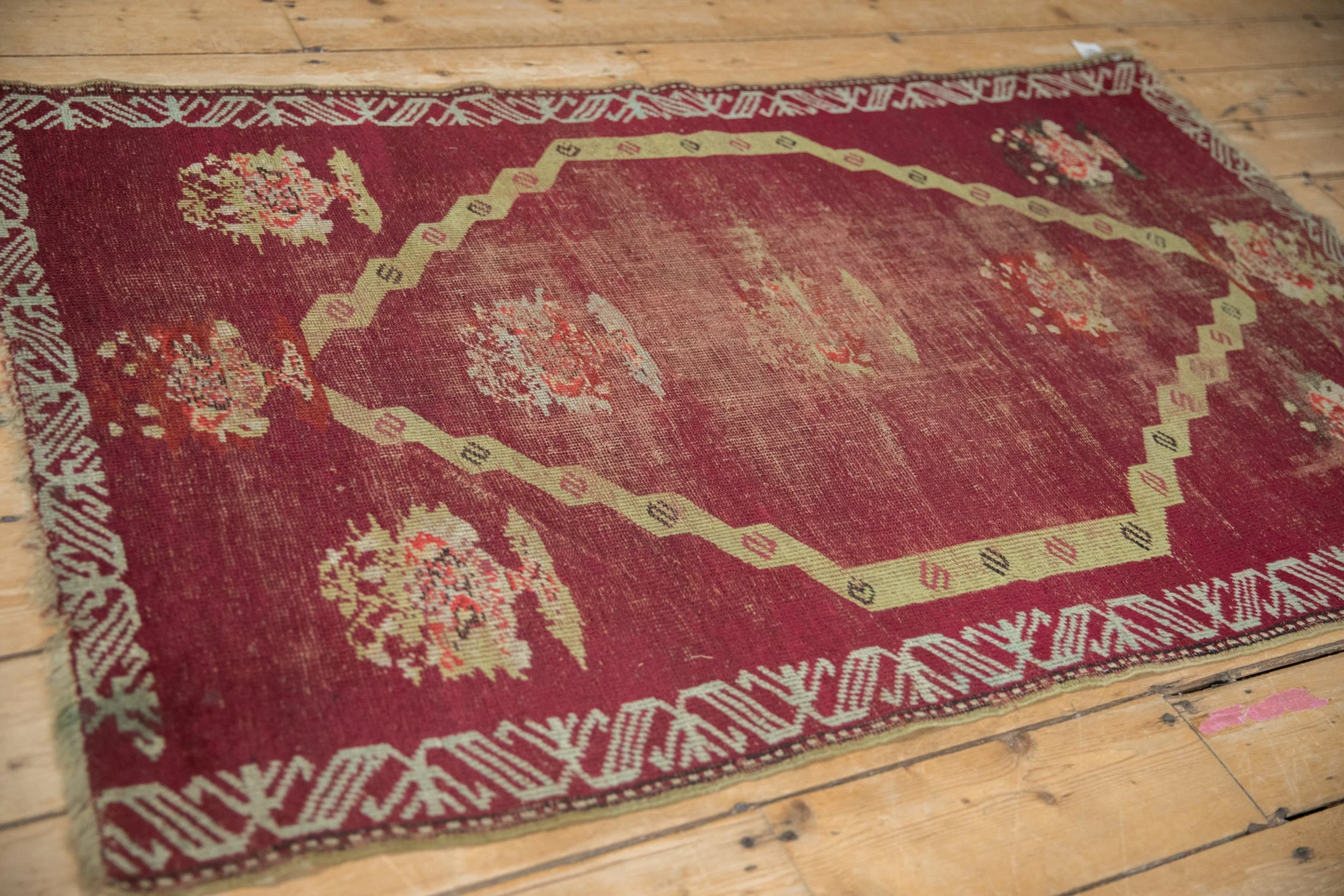3.5x5.5 Antique Anatolian Rug - Image 6