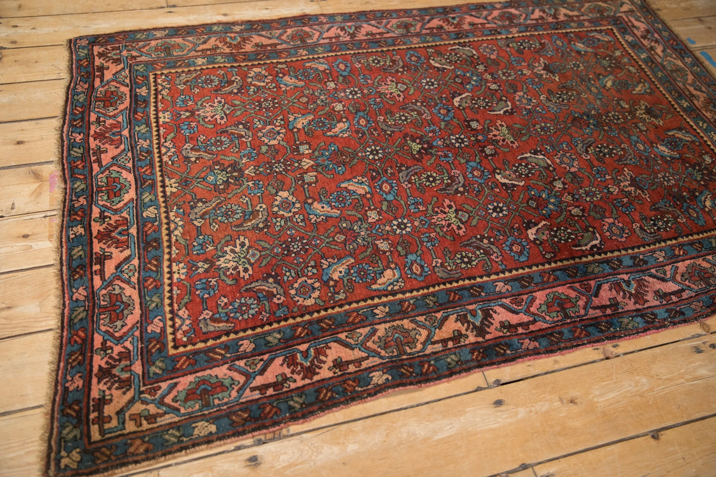 3.5x5.5 Antique Bijar Rug - Image 6