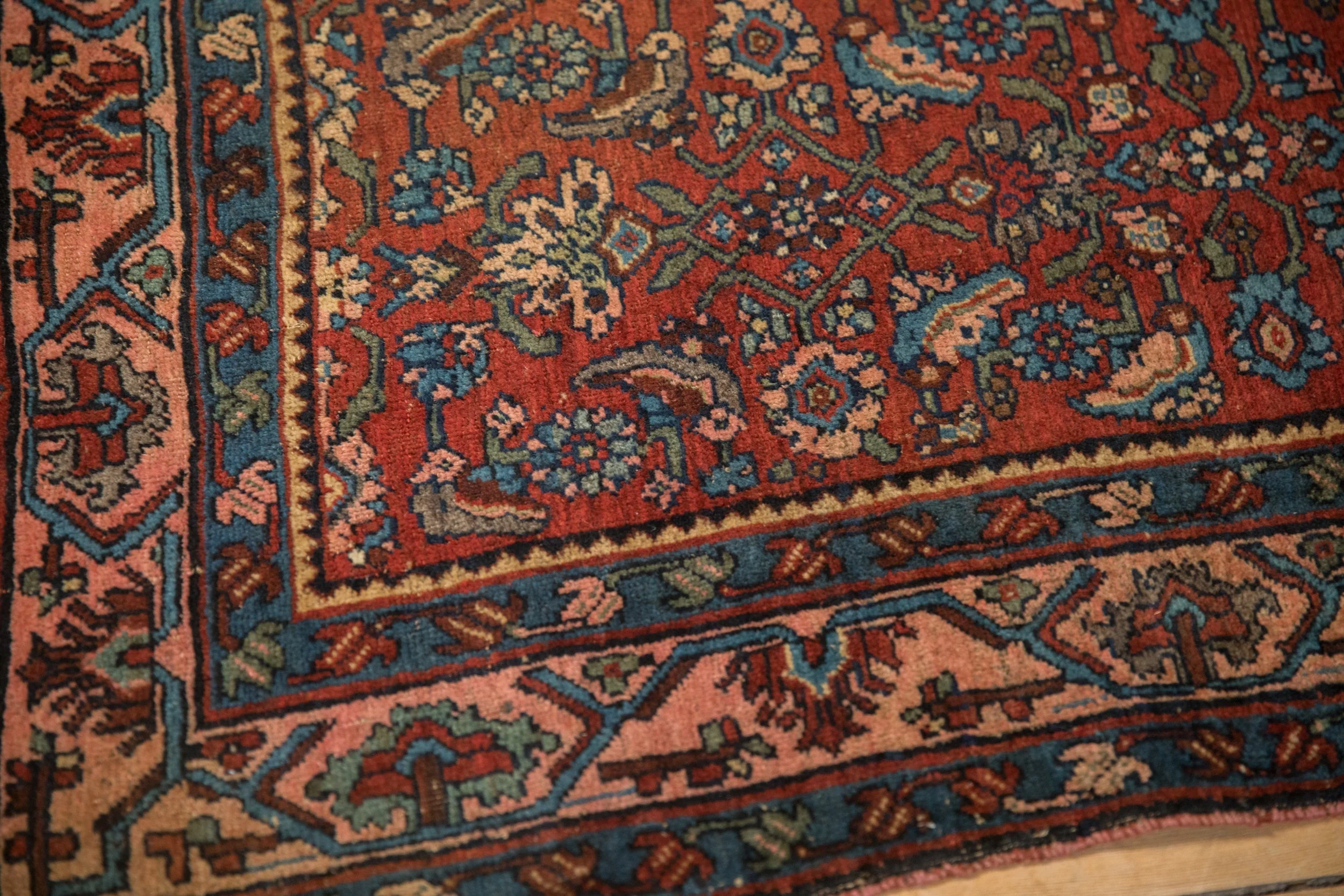 3.5x5.5 Antique Bijar Rug - Image 7