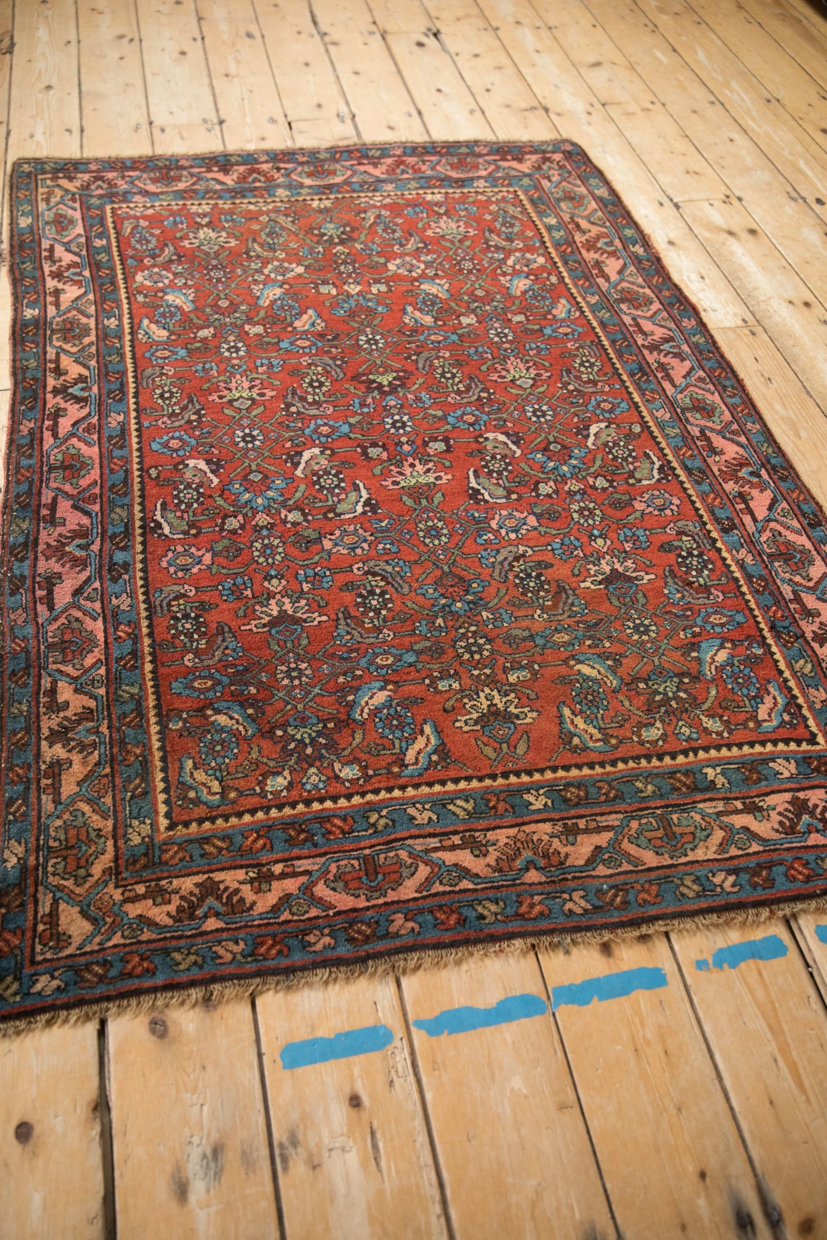 3.5x5.5 Antique Bijar Rug - Image 8
