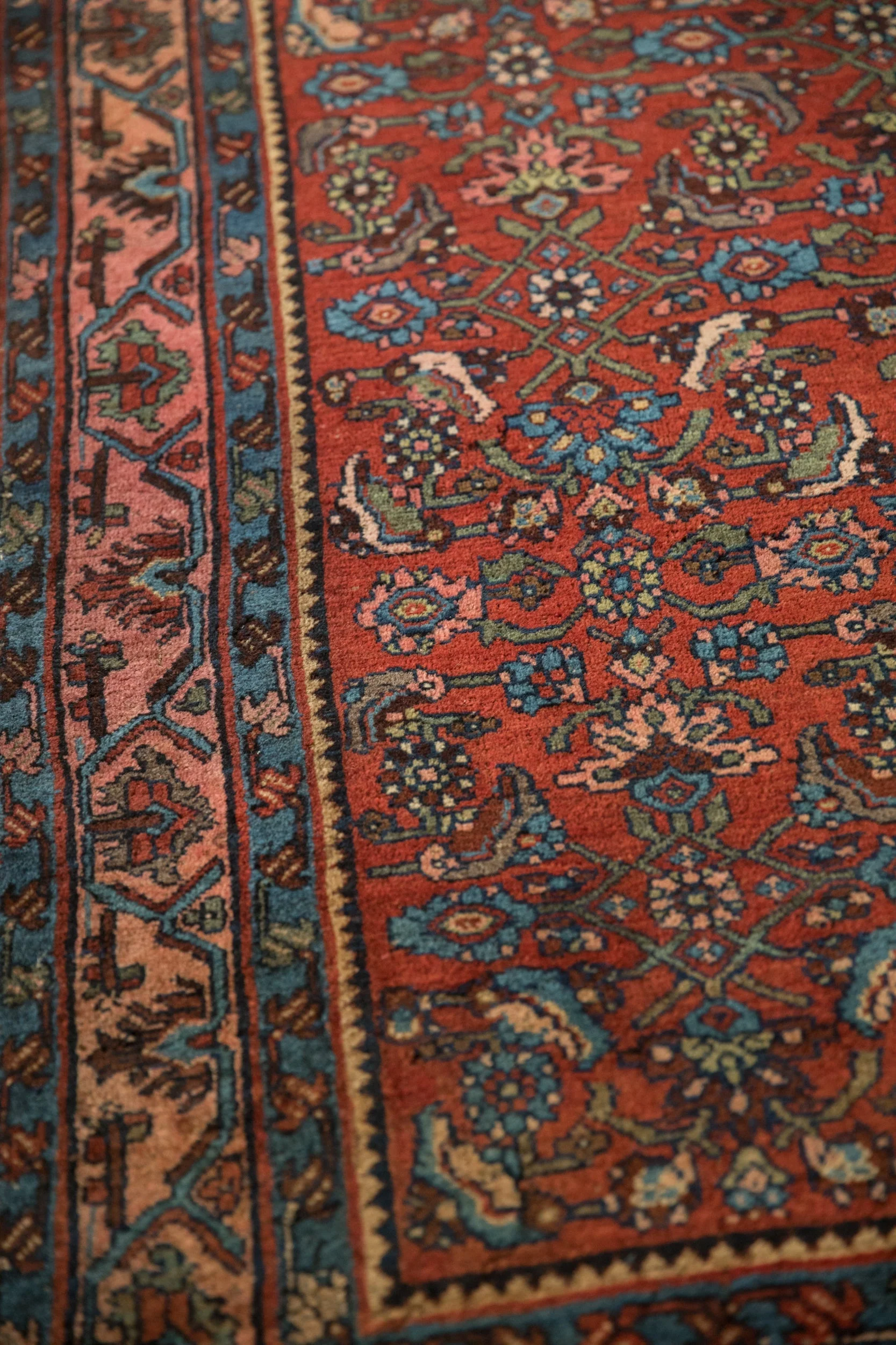 3.5x5.5 Antique Bijar Rug - Image 9