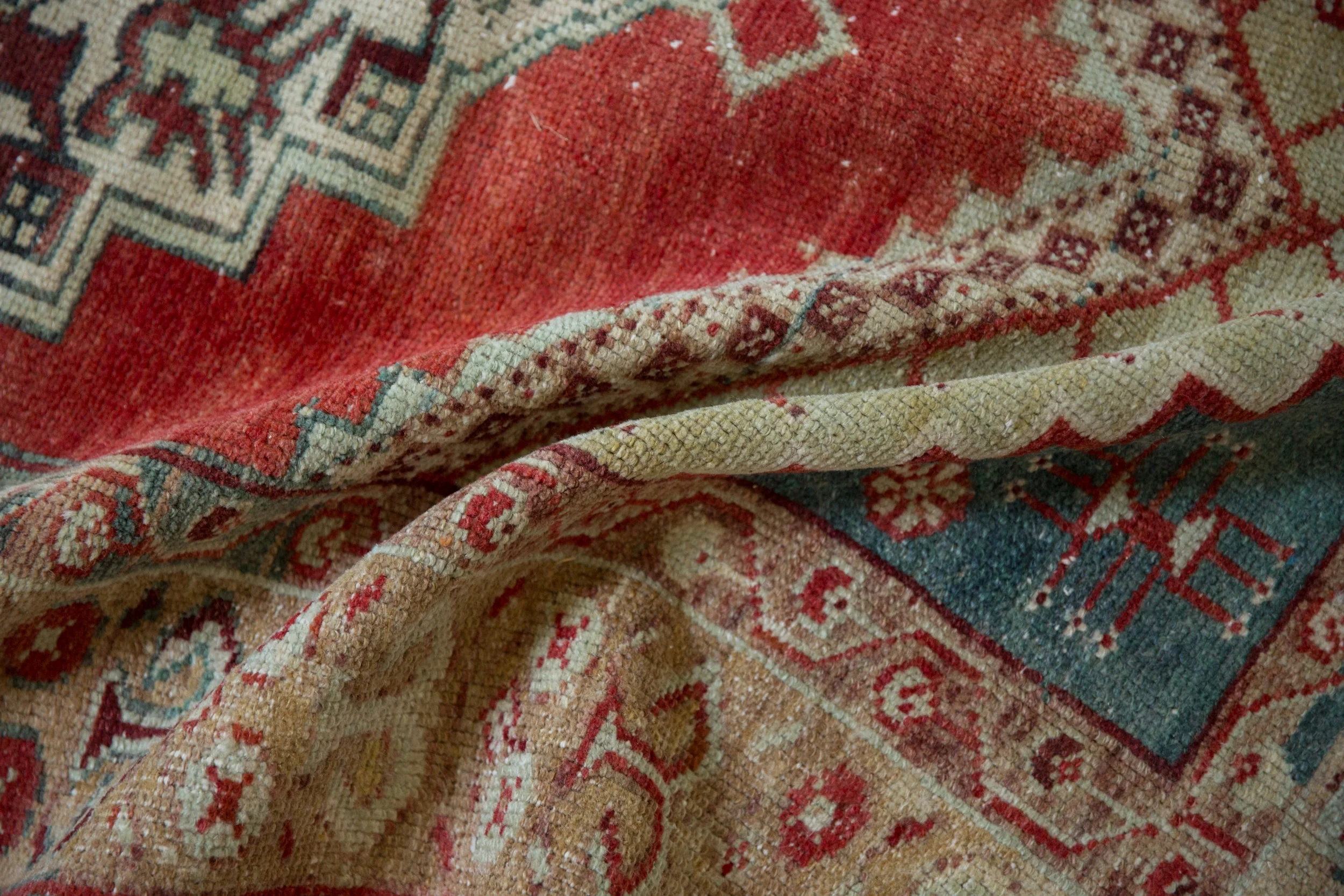 3.5x5.5 Vintage Distressed Anatolian Rug - Image 10