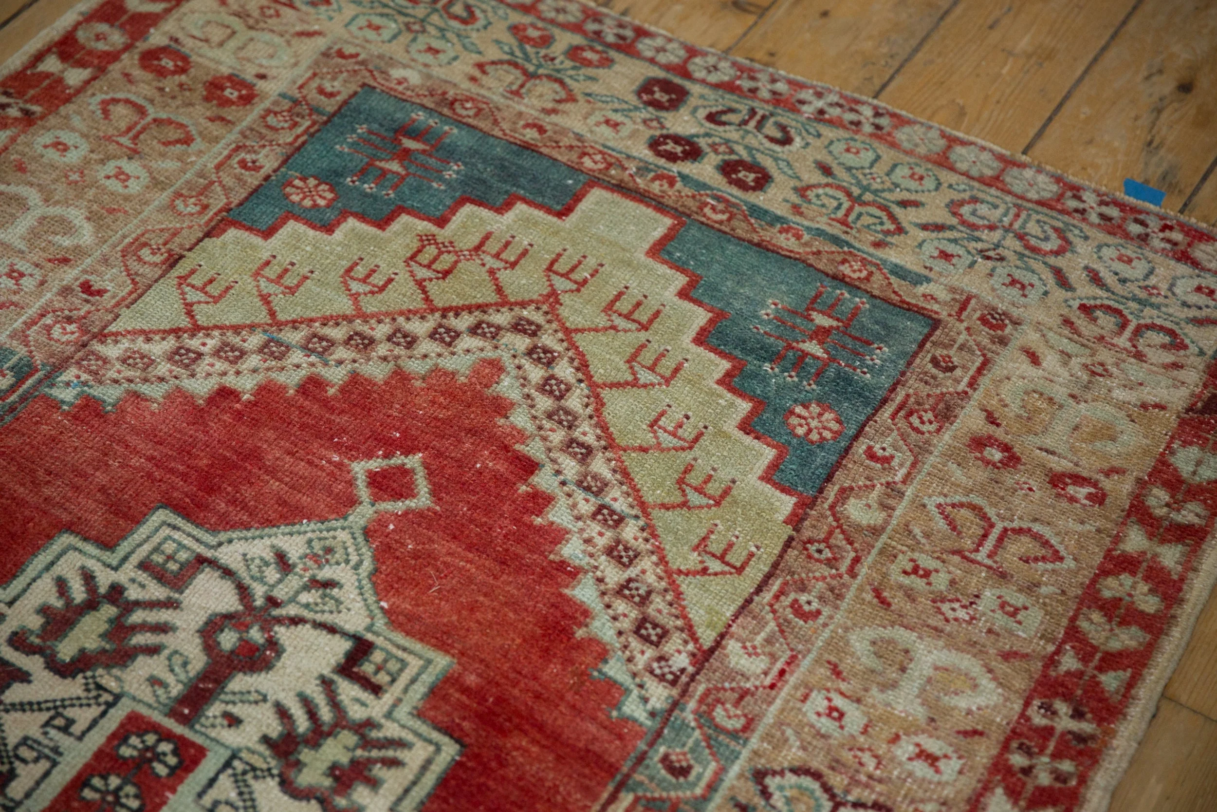 3.5x5.5 Vintage Distressed Anatolian Rug - Image 7