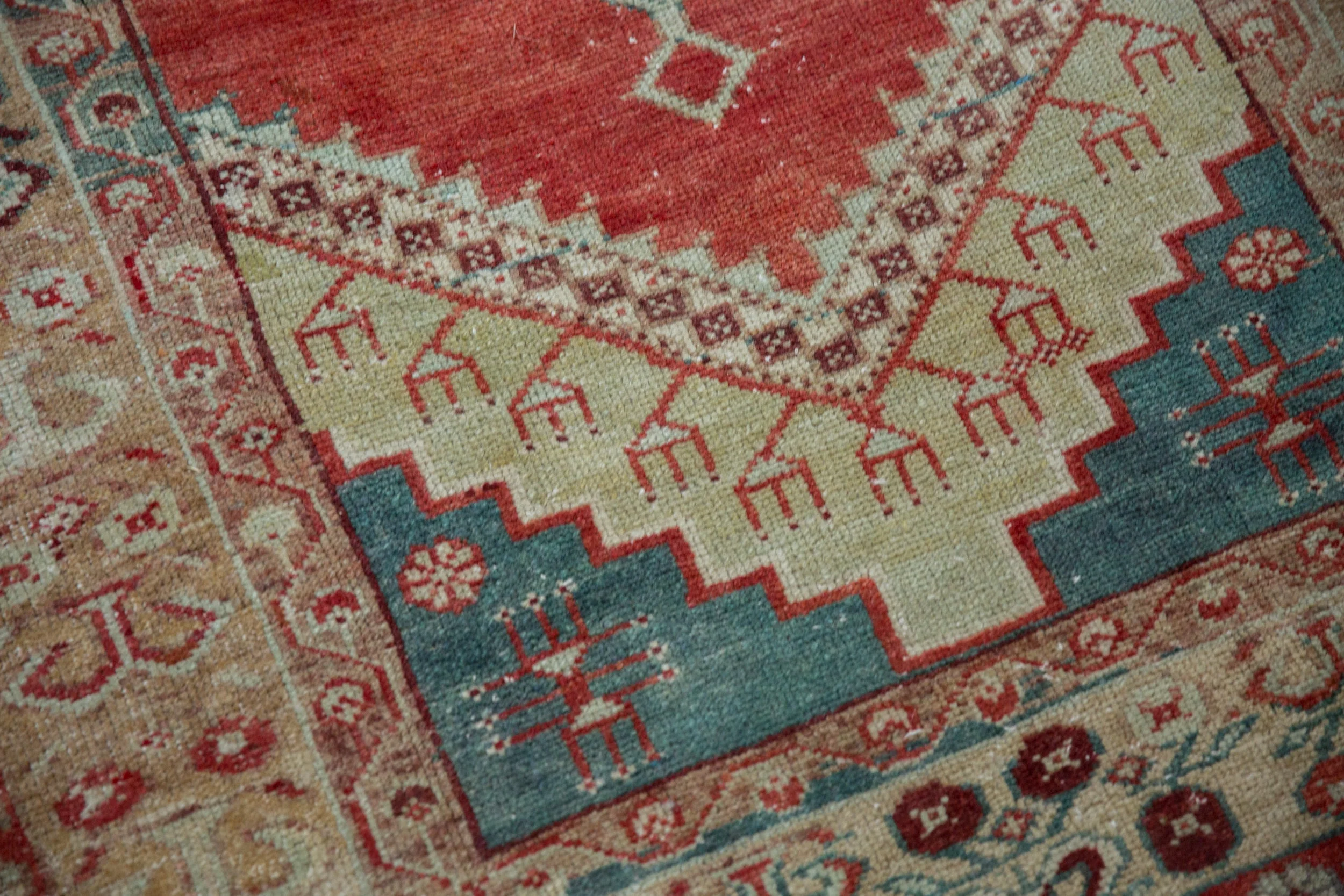 3.5x5.5 Vintage Distressed Anatolian Rug - Image 9