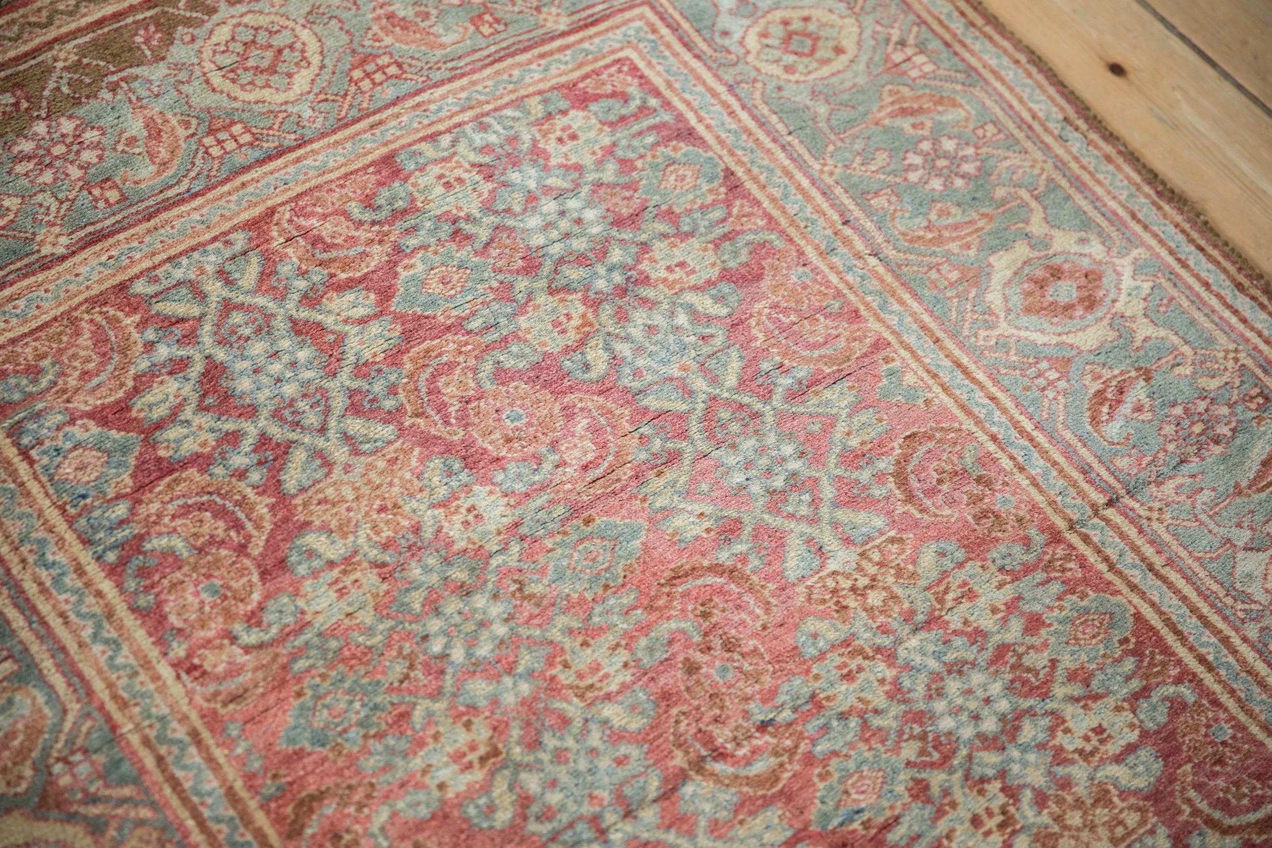 3.5x5.5 Vintage Distressed Bijar Rug - Image 3
