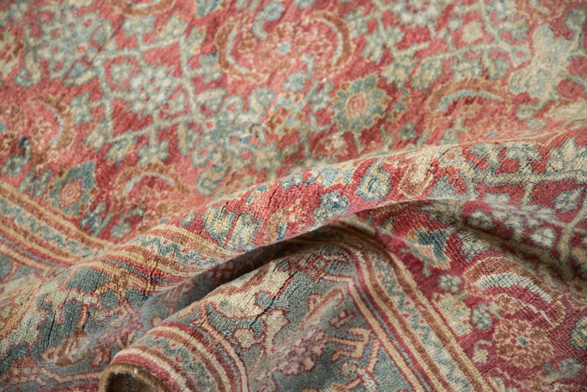 3.5x5.5 Vintage Distressed Bijar Rug - Image 5