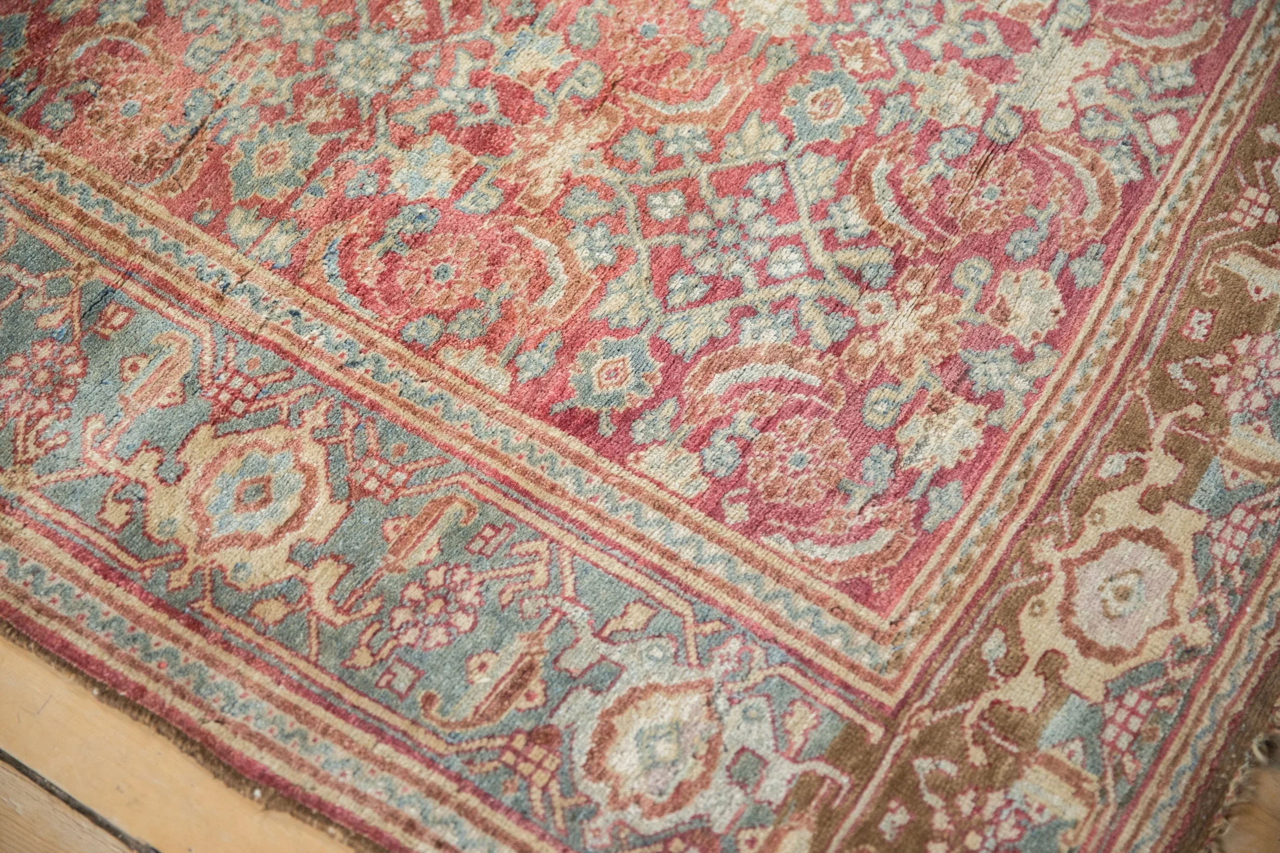 3.5x5.5 Vintage Distressed Bijar Rug - Image 6