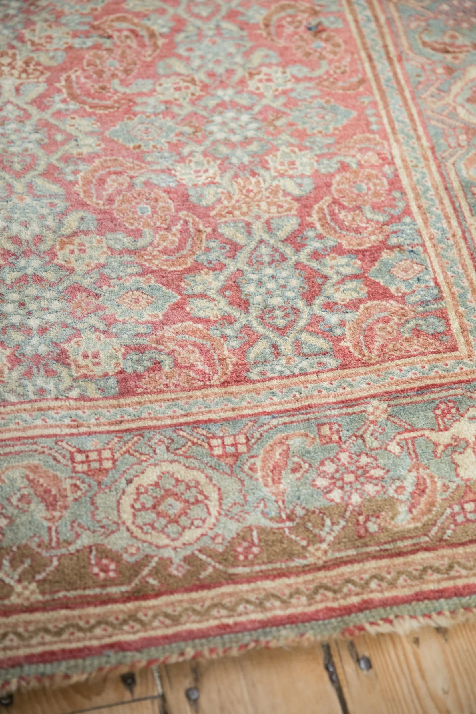 3.5x5.5 Vintage Distressed Bijar Rug - Image 8