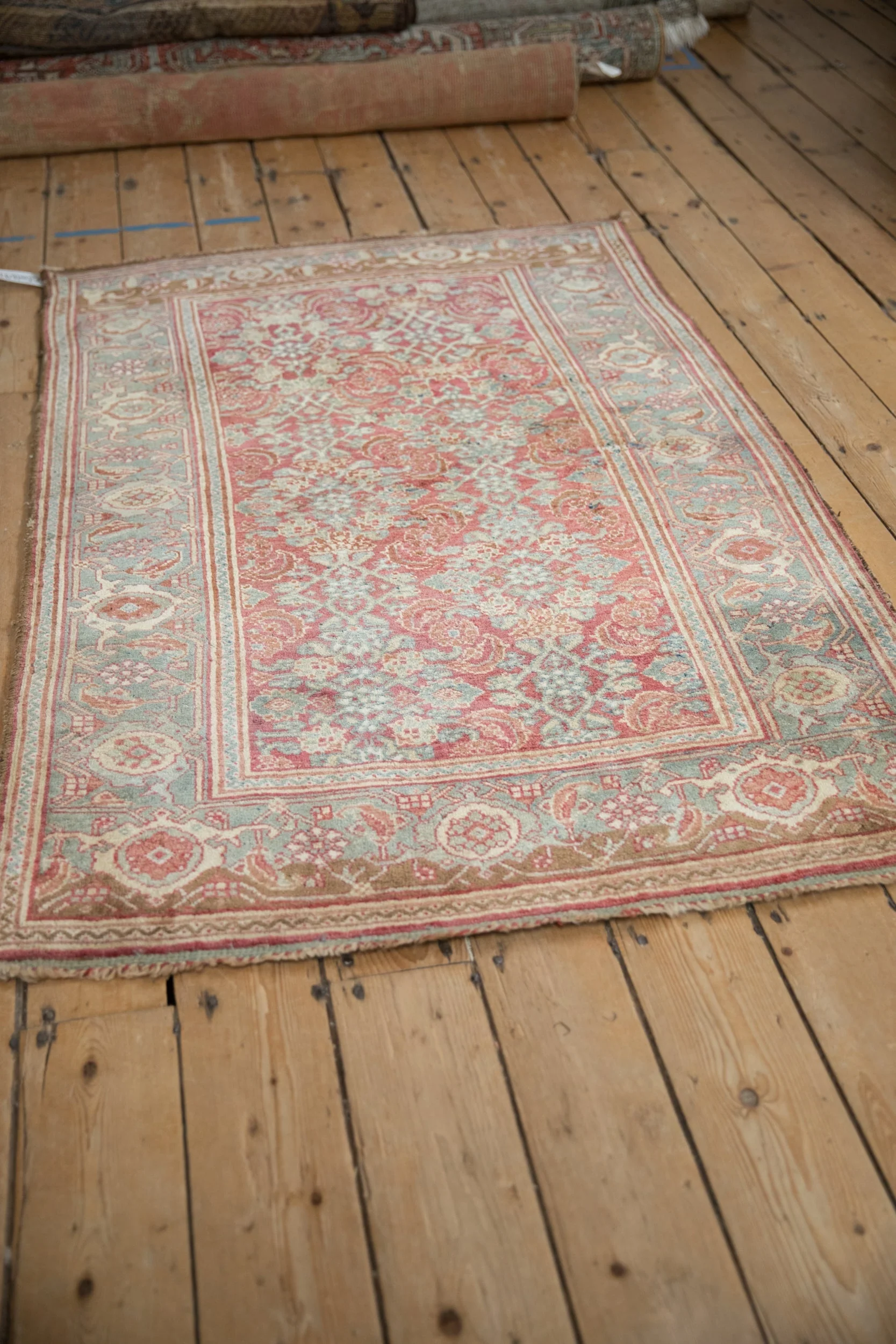 3.5x5.5 Vintage Distressed Bijar Rug - Image 9
