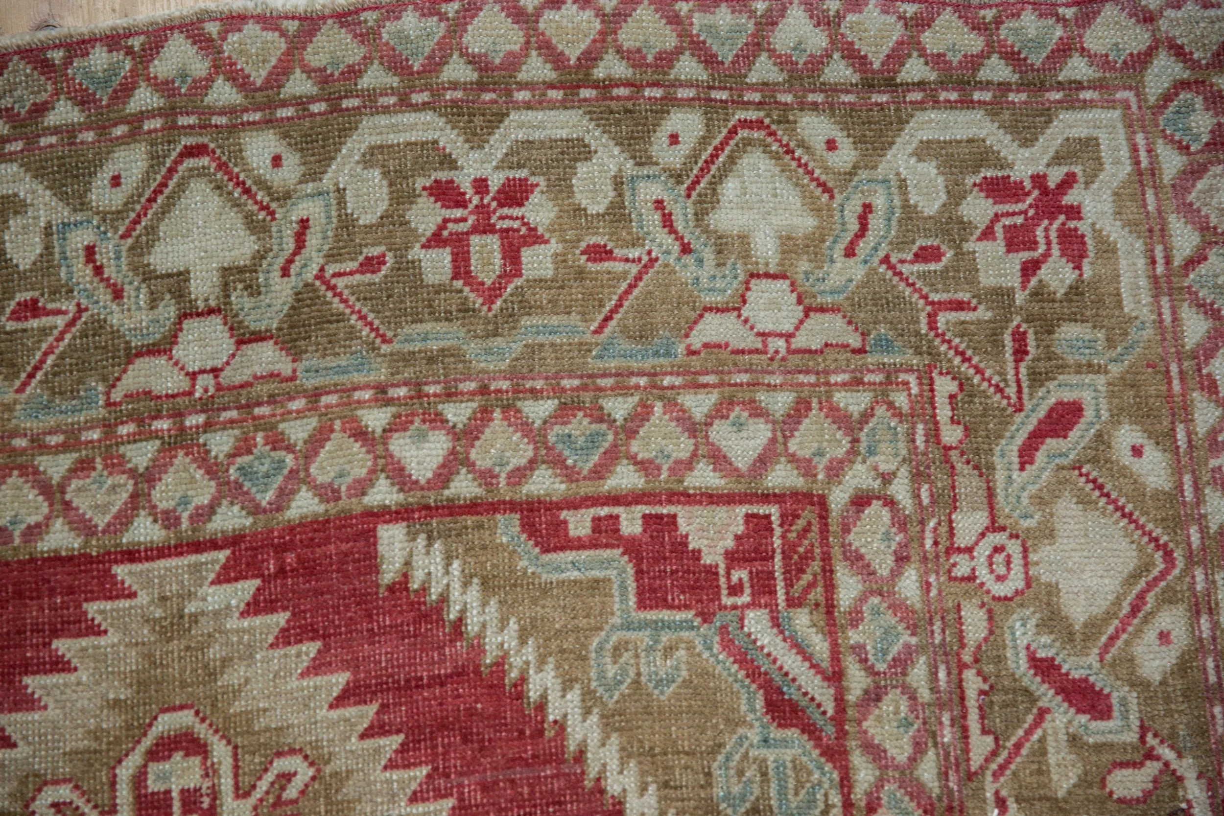 3.5x5.5 Vintage Distressed Caucasian Rug - Image 4