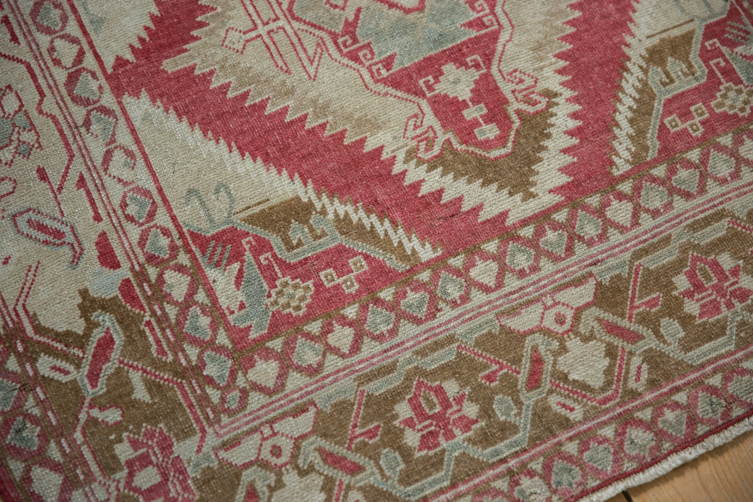 3.5x5.5 Vintage Distressed Caucasian Rug - Image 7