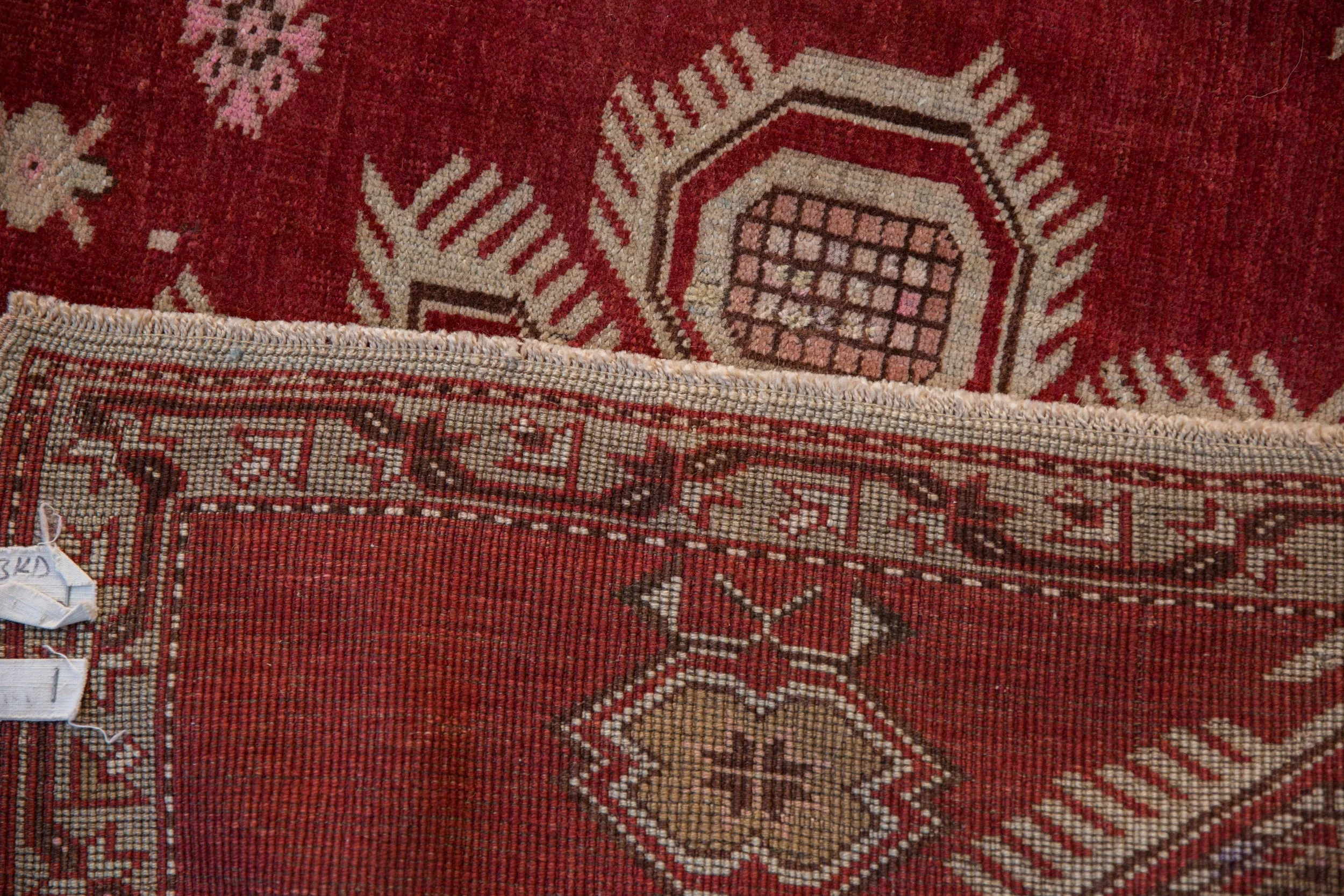 3.5x5.5 Vintage Distressed Caucasian Rug - Image 10