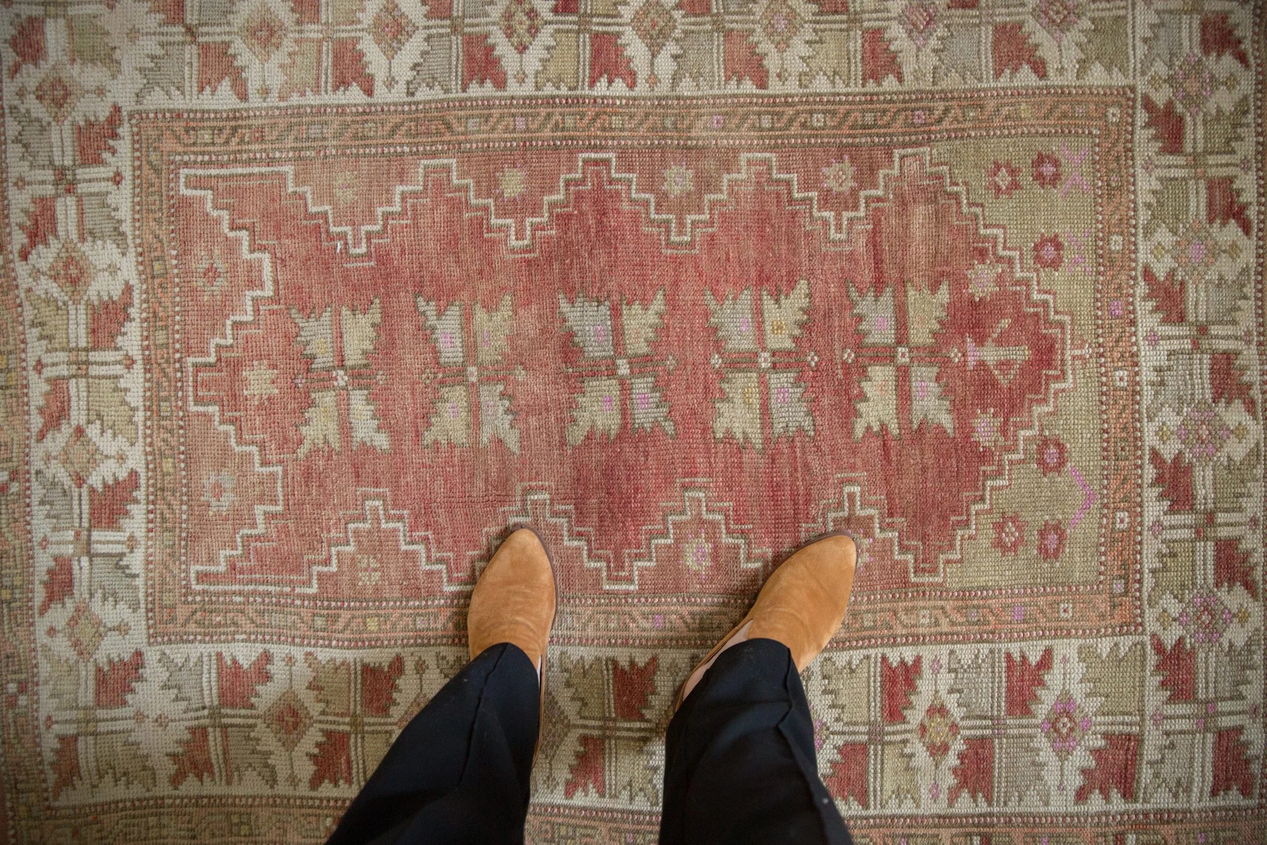 3.5x5.5 Vintage Distressed Melas Rug - Image 2