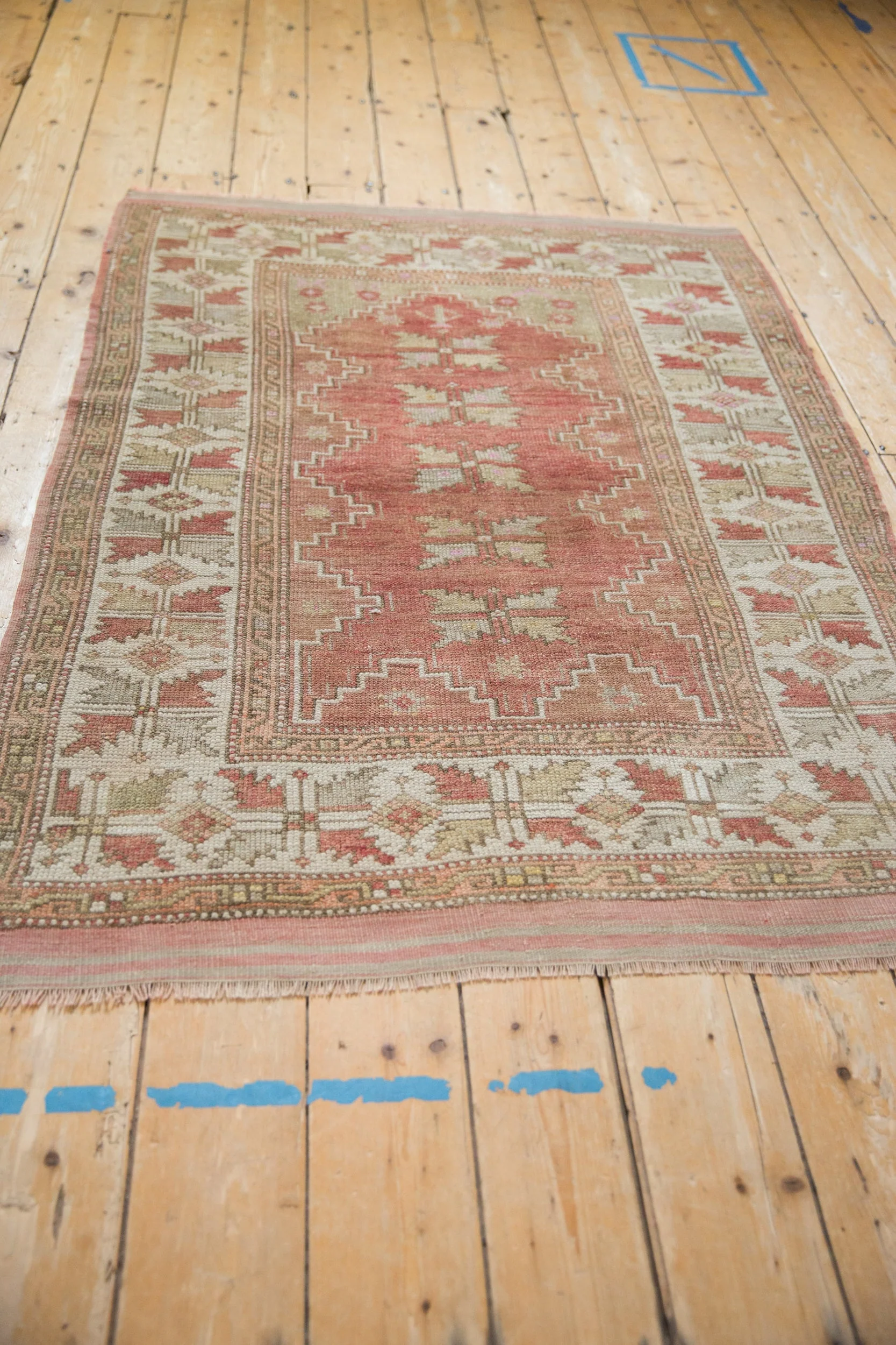 3.5x5.5 Vintage Distressed Melas Rug - Image 7