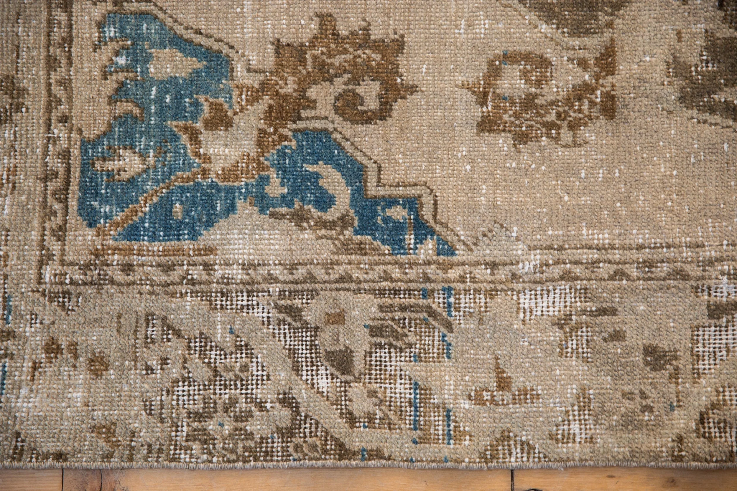 3.5x5.5 Vintage Distressed Oushak Rug - Image 3