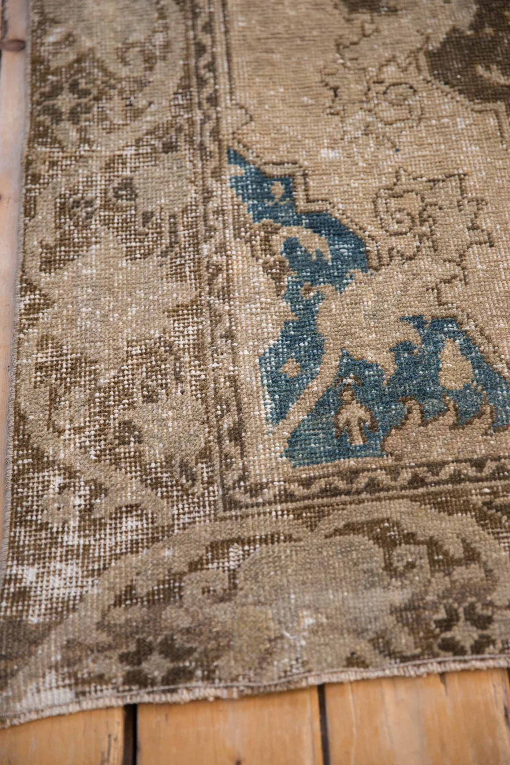 3.5x5.5 Vintage Distressed Oushak Rug - Image 7