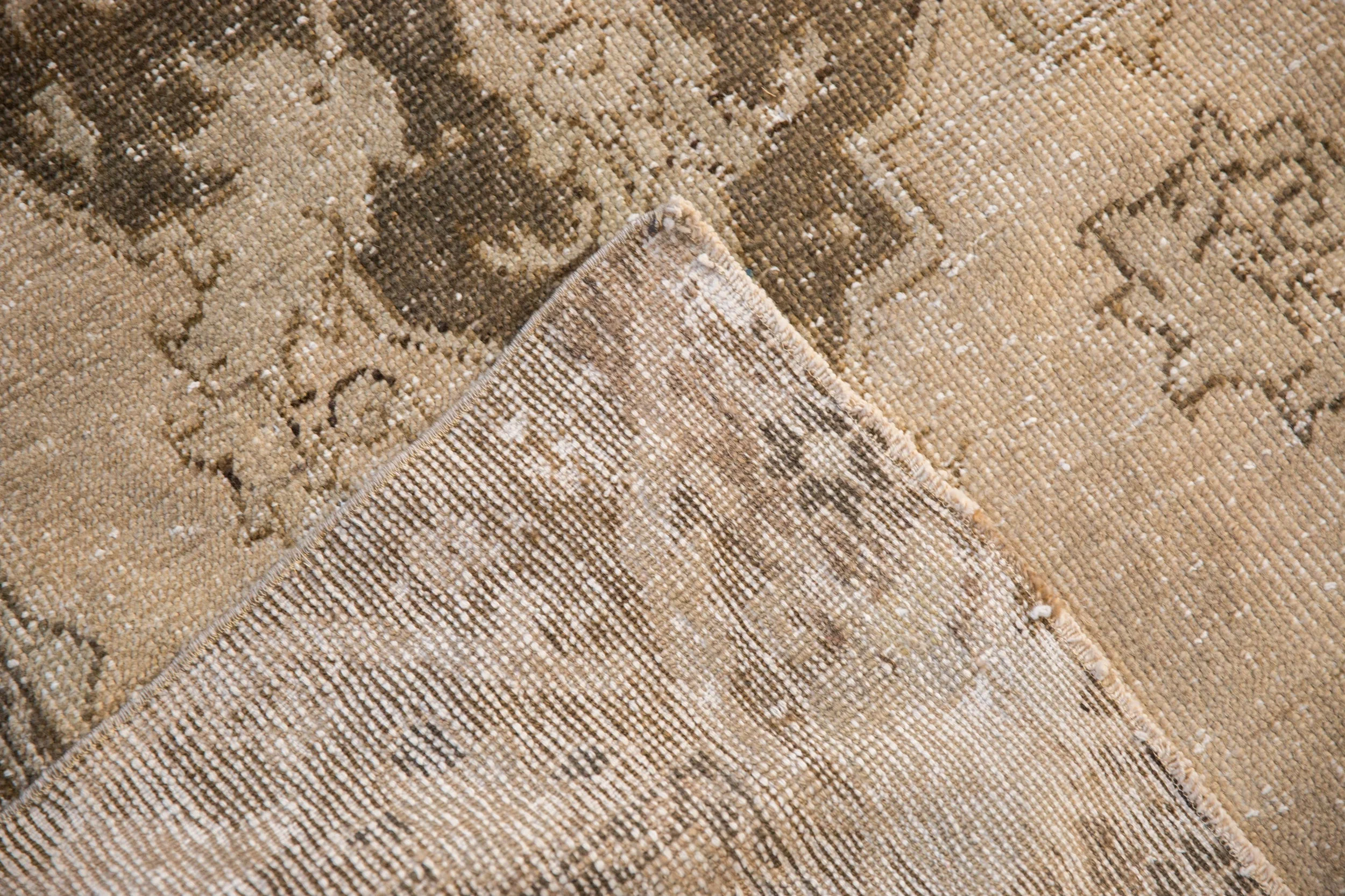 3.5x5.5 Vintage Distressed Oushak Rug - Image 9