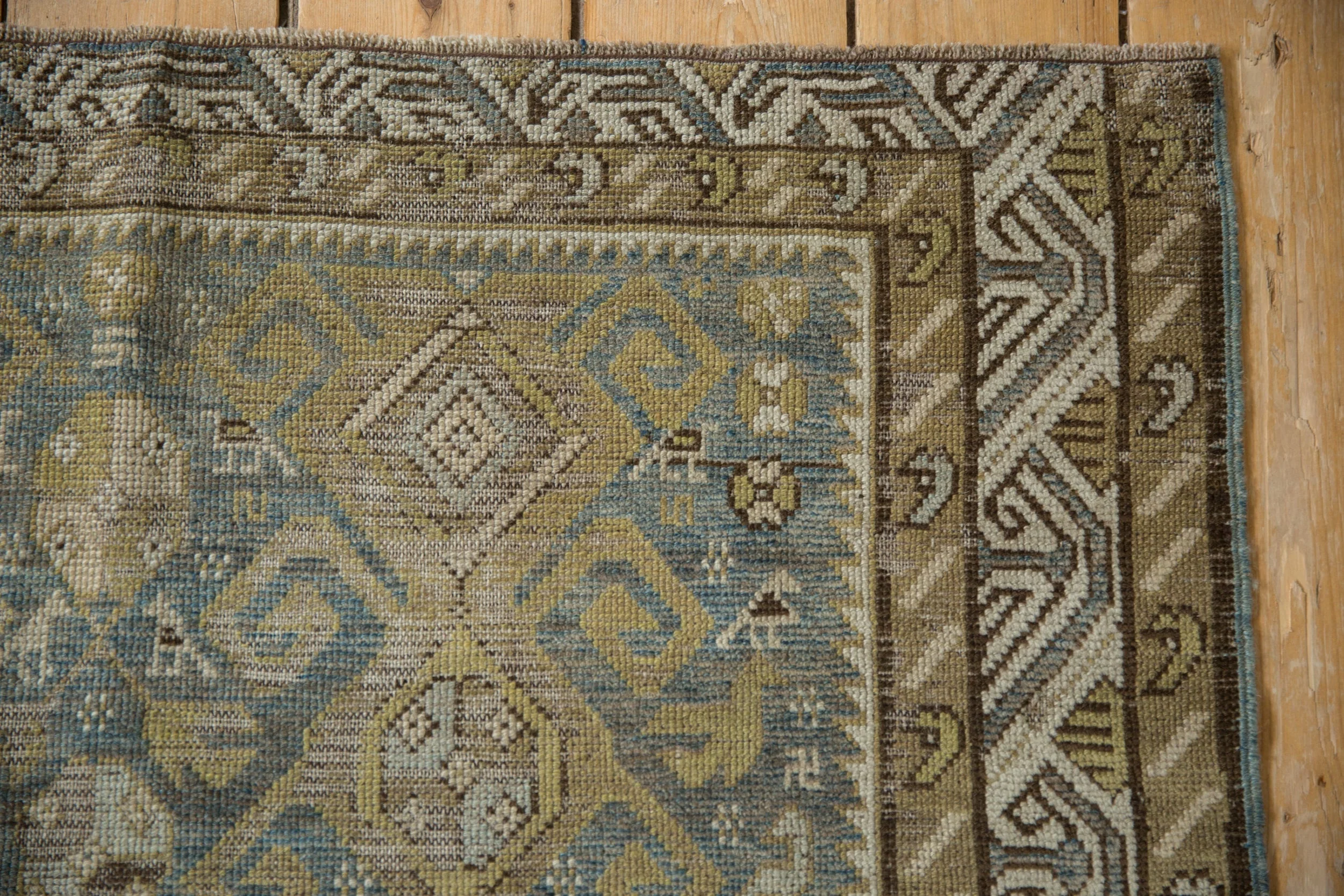 3.5x5 Antique Distressed Caucasian Rug - Image 3