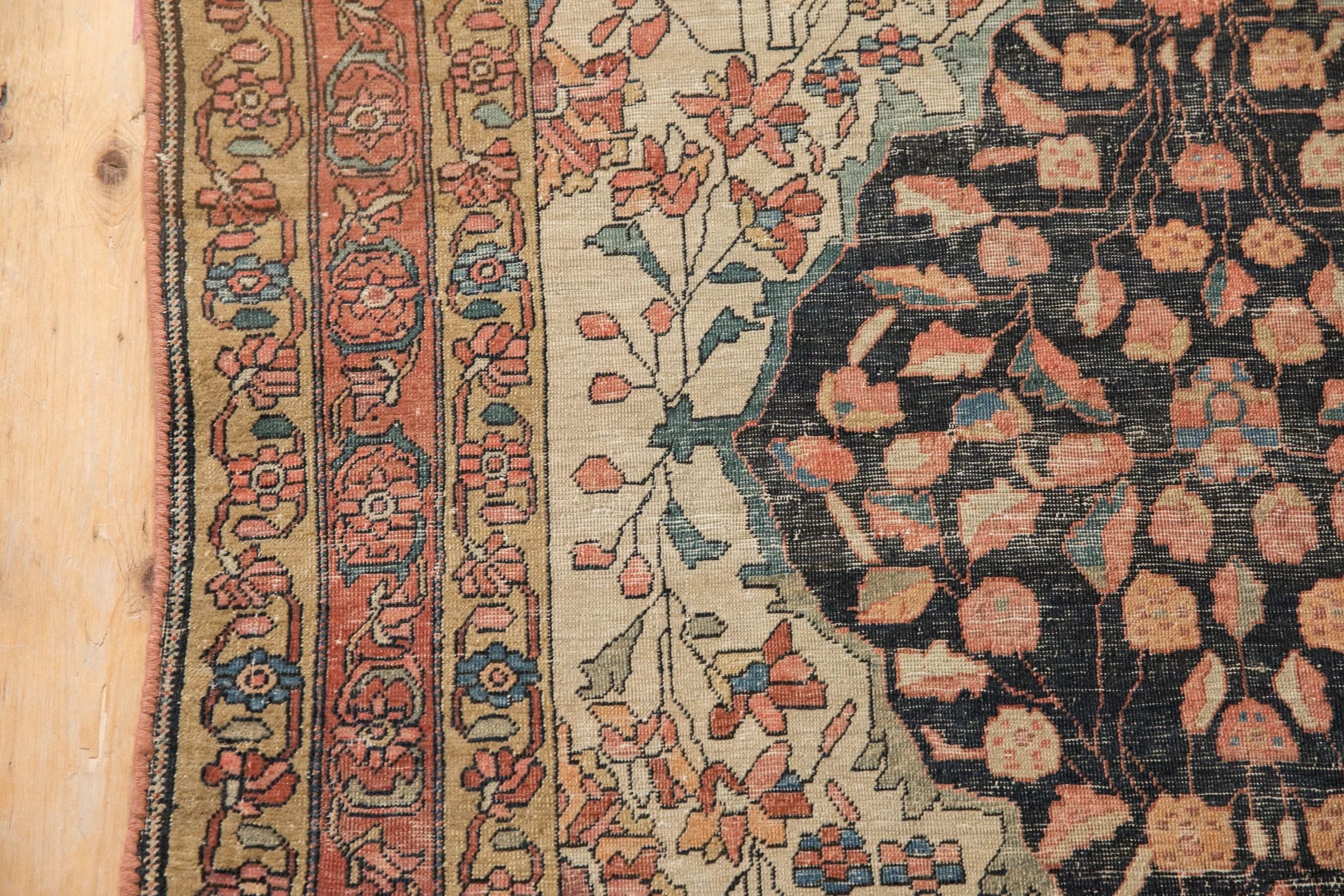 3.5x5 Antique Fine Farahan Sarouk Rug - Image 10
