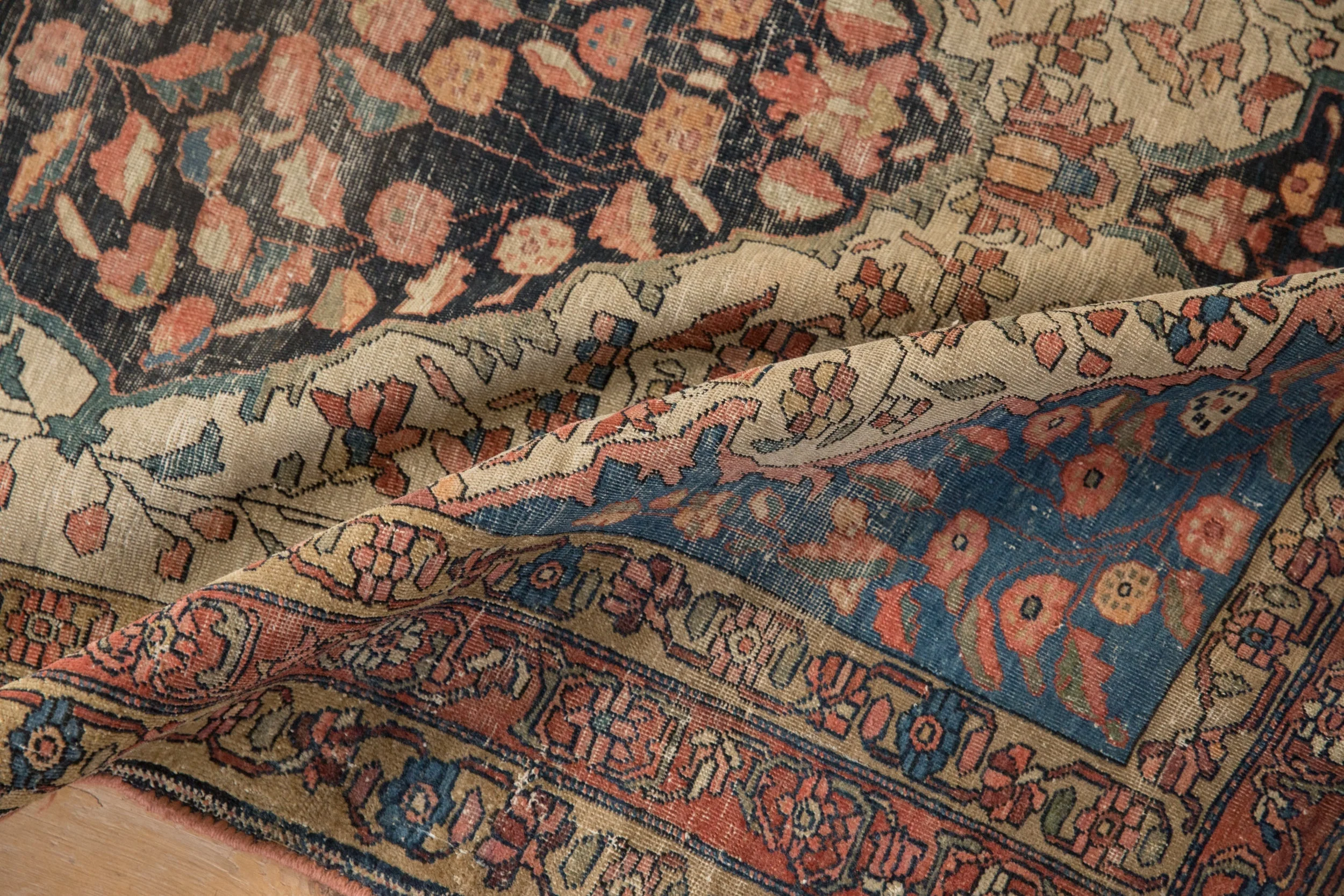 3.5x5 Antique Fine Farahan Sarouk Rug - Image 11